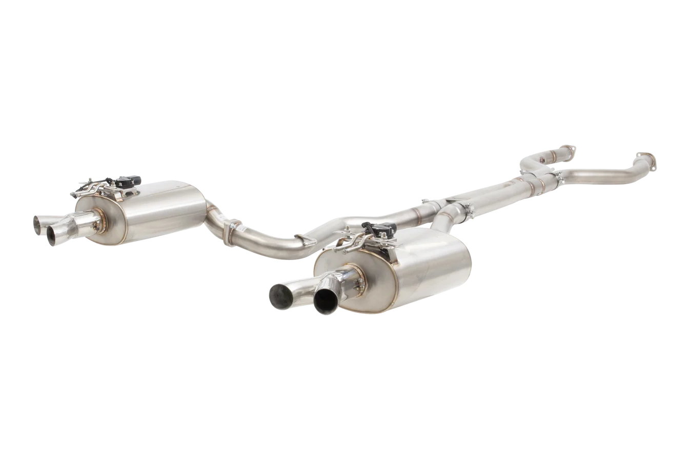 Xforce HSV VF Sedan Straight Pipe Center Twin 3Inch 304 SS Varex Valved Cat Back - iilumolab