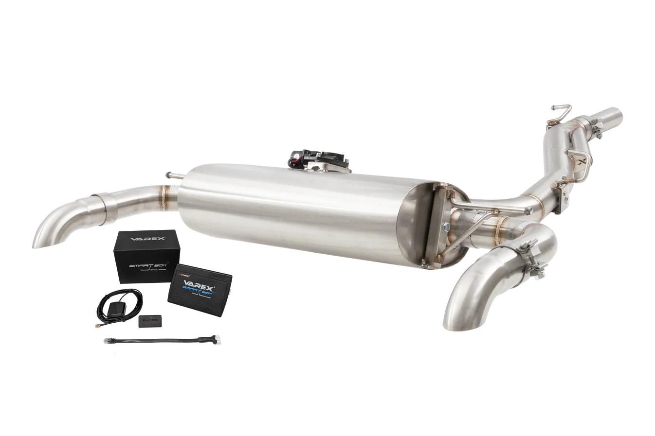 XForce VW Tiguan R-Line Varex Valved Cat Back Exhaust System with SmartBox - iilumolab