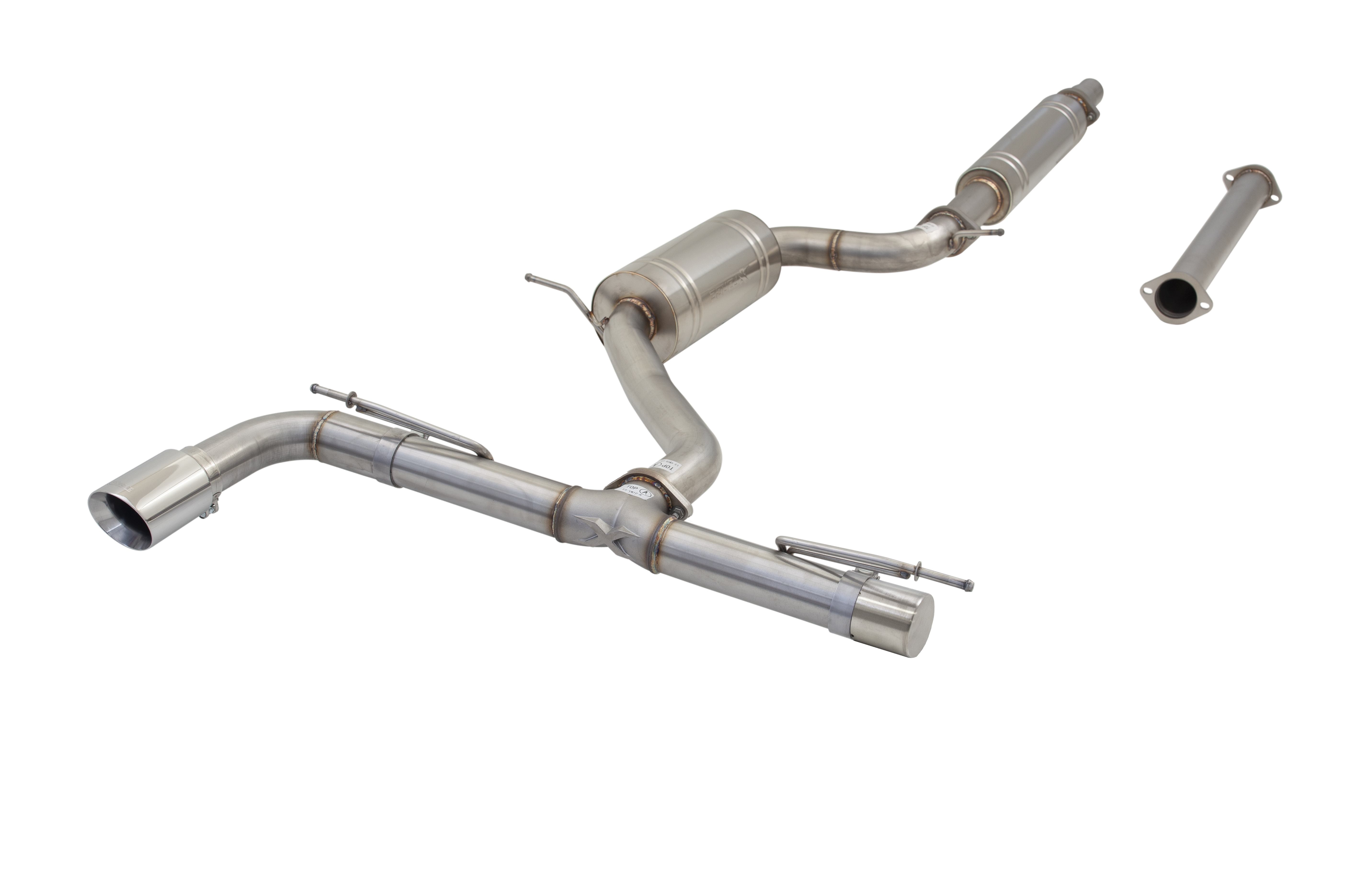 XForce VW GOLF TSI MK7 to MK8 Cat Back Exhaust System