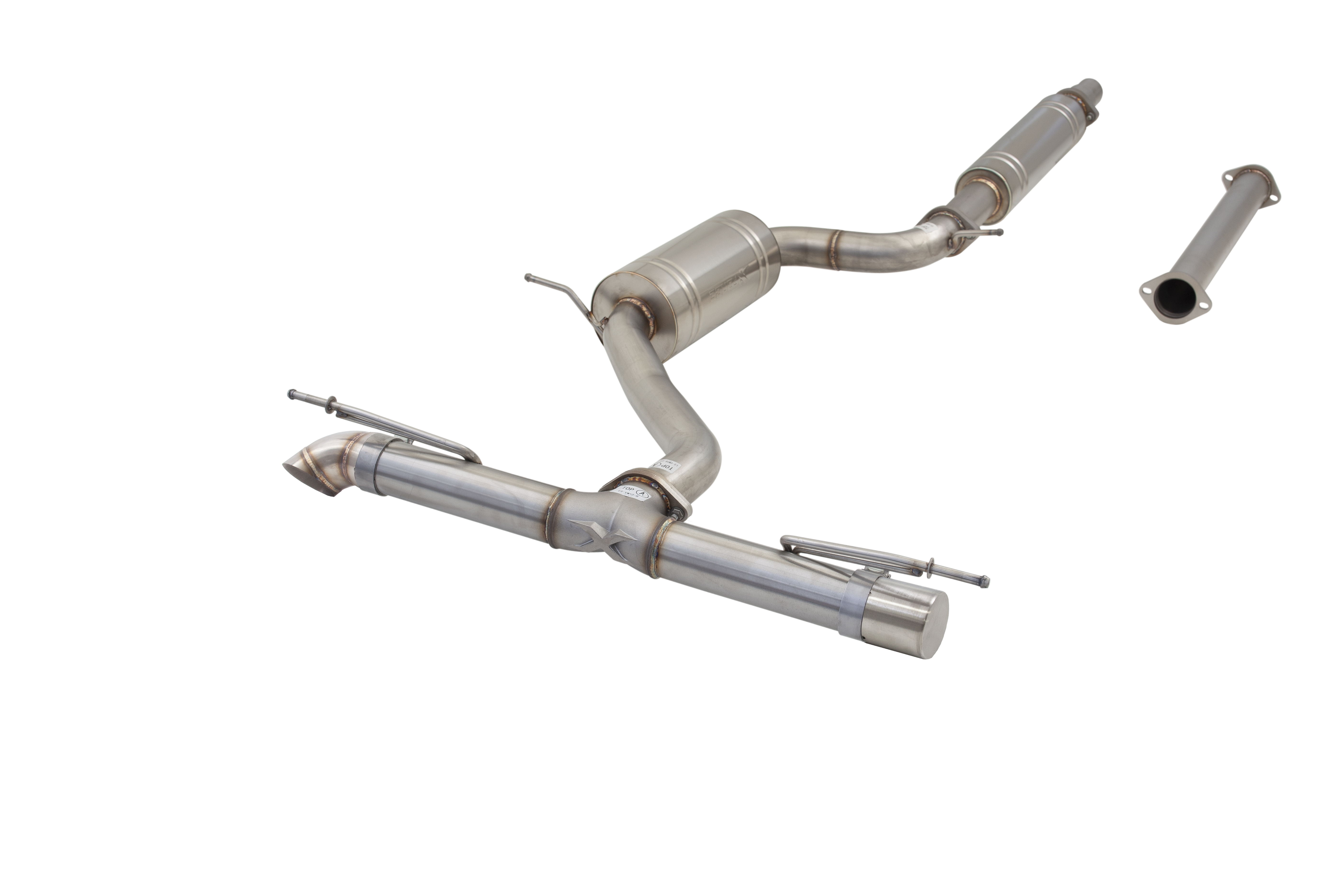 XForce VW GOLF TSI MK7 to MK8 Cat Back Exhaust System