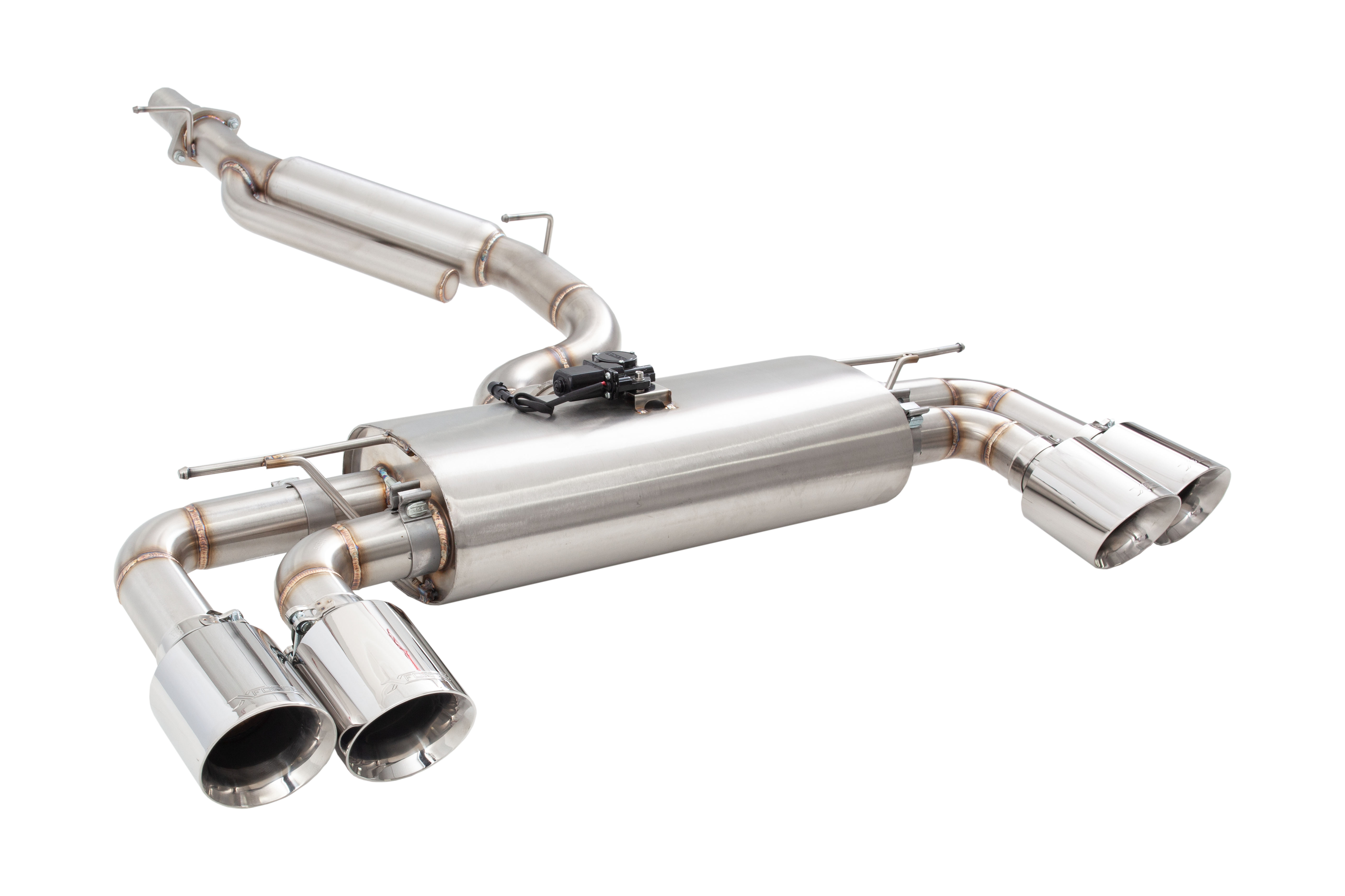 XForce VW GOLF R MK8 Varex Valved Cat Back Exhaust System