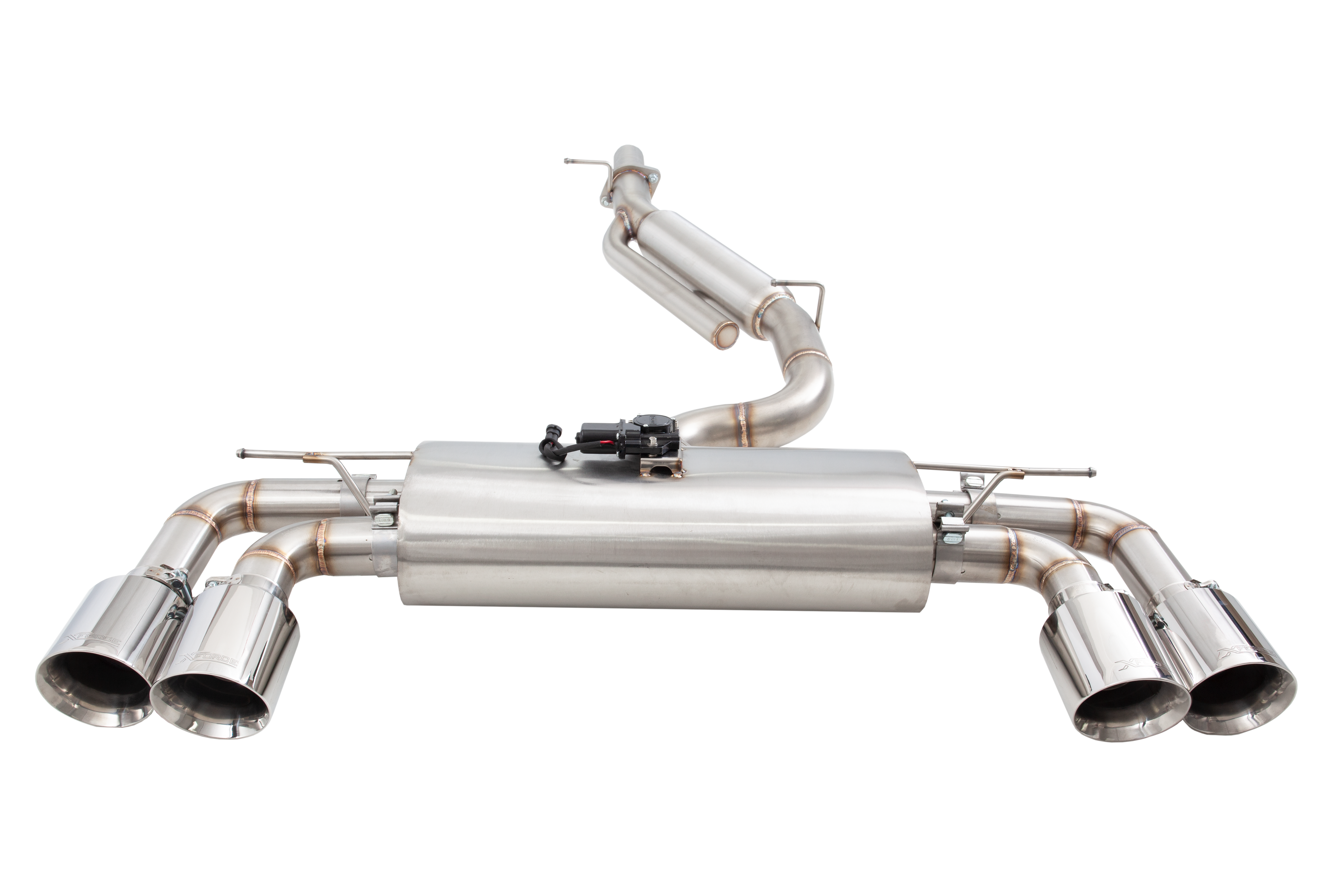 XForce VW GOLF R MK8 Varex Valved Cat Back Exhaust System