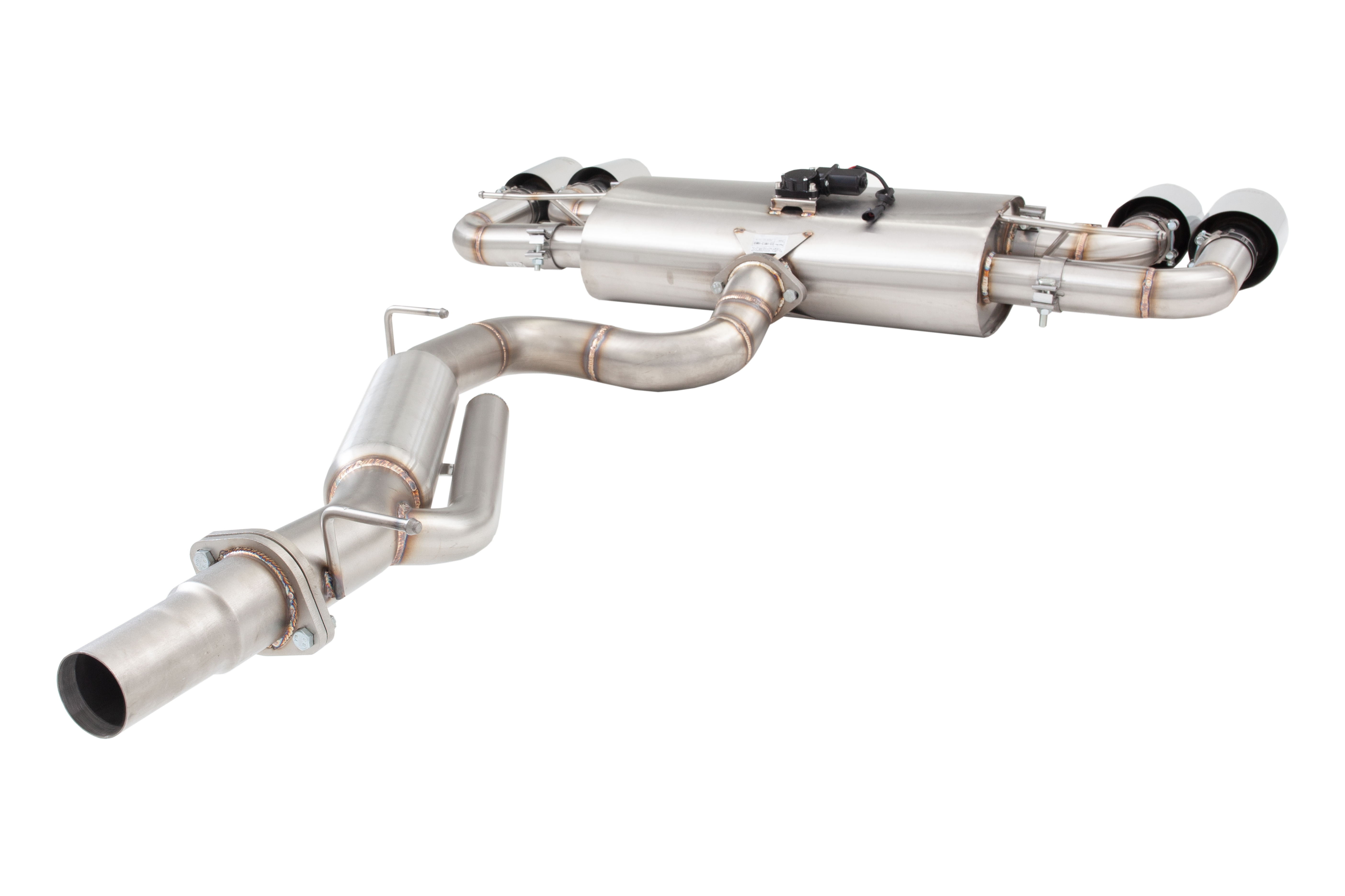 XForce VW GOLF R MK8 Varex Valved Cat Back Exhaust System
