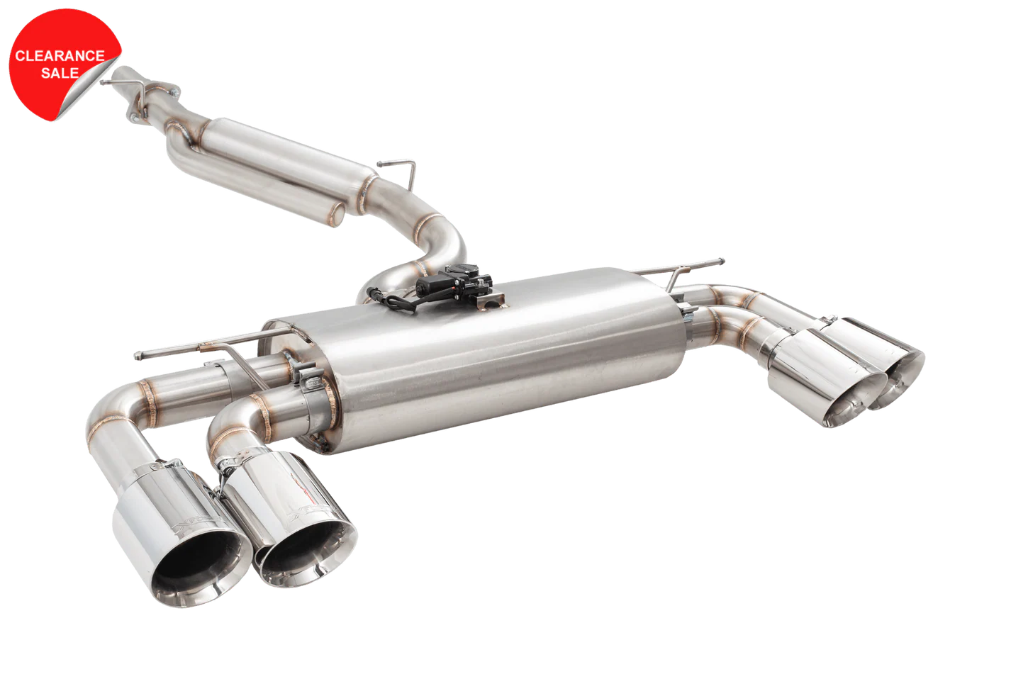 XForce VW GOLF R MK7.5 Varex Valved Cat Back Exhaust System - iilumolab