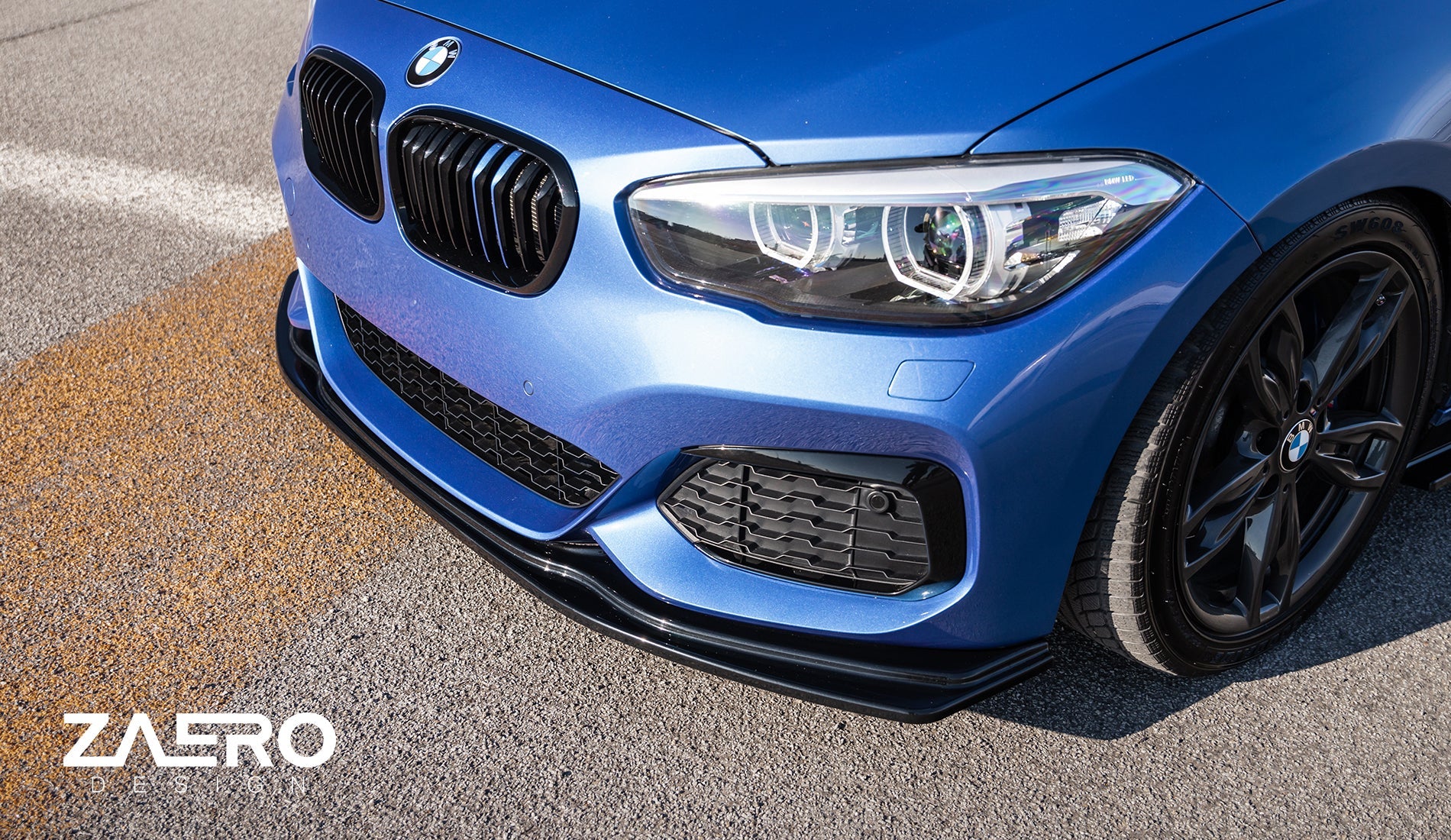 Zaero Designs EVO-1 Front Lip/Splitter for BMW 1 Series F20 (LCI) 2016-2019 - iilumolab