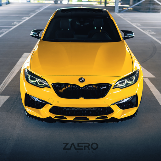 Zaero Designs EVO-S Front Lip/Splitter for BMW M2 F87 (LCI) 2018+ - iilumolab