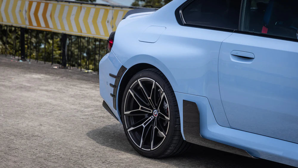 M Performance Style Rear Fender Arch Trim Set Pre-Pregged Dry Carbon Fiber - BMW M2 G87 23+