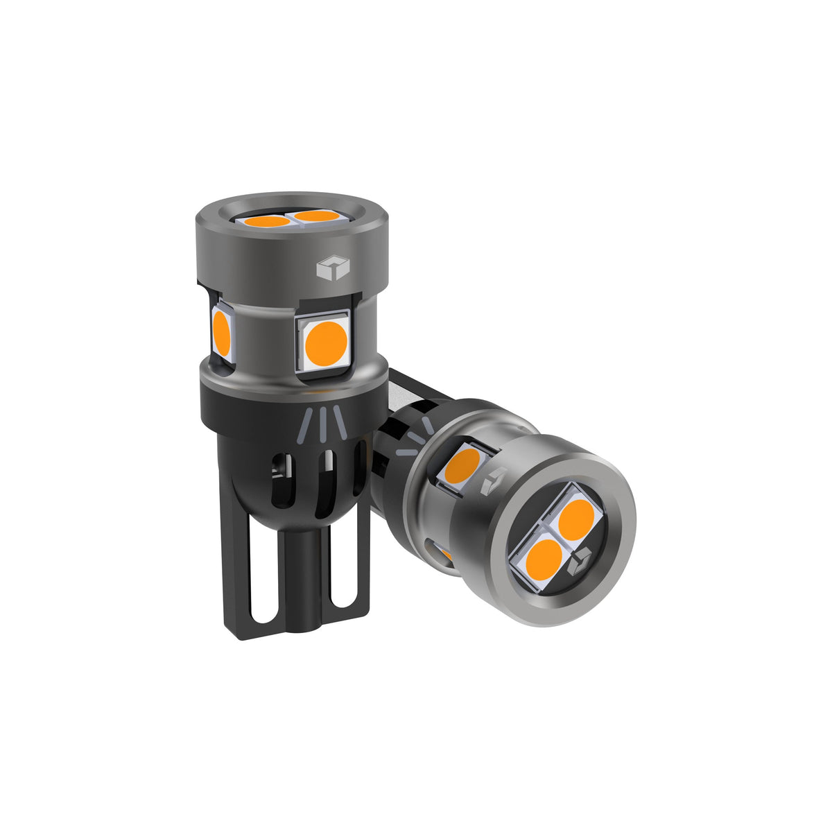 FLASHING T10 CANBUS+ LED BULB : AMBER