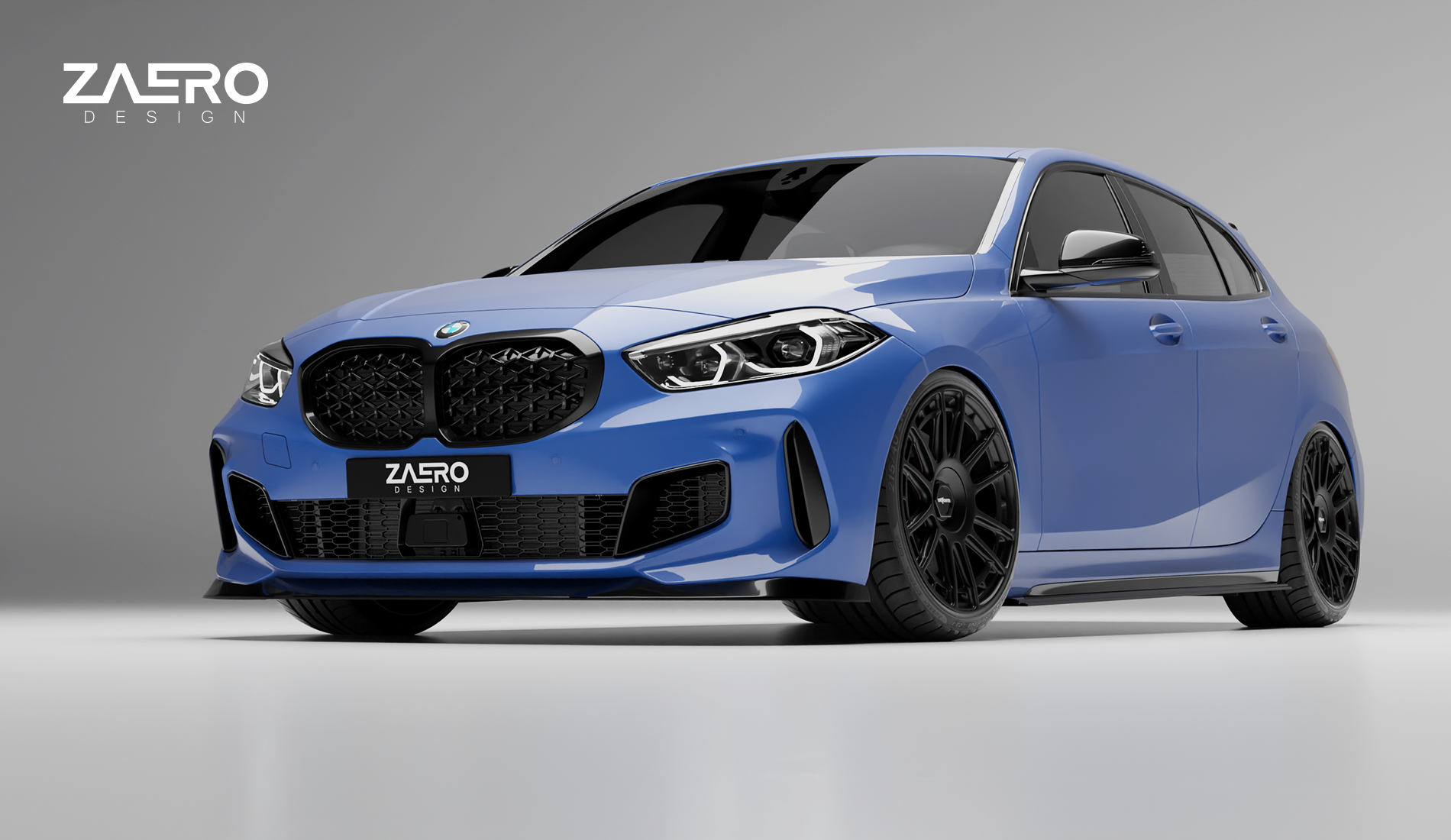 Zaero Designs EVO-1 Full Body Kit for BMW 1 Series F40 (Pre-LCI) 2020-2023 - iilumolab