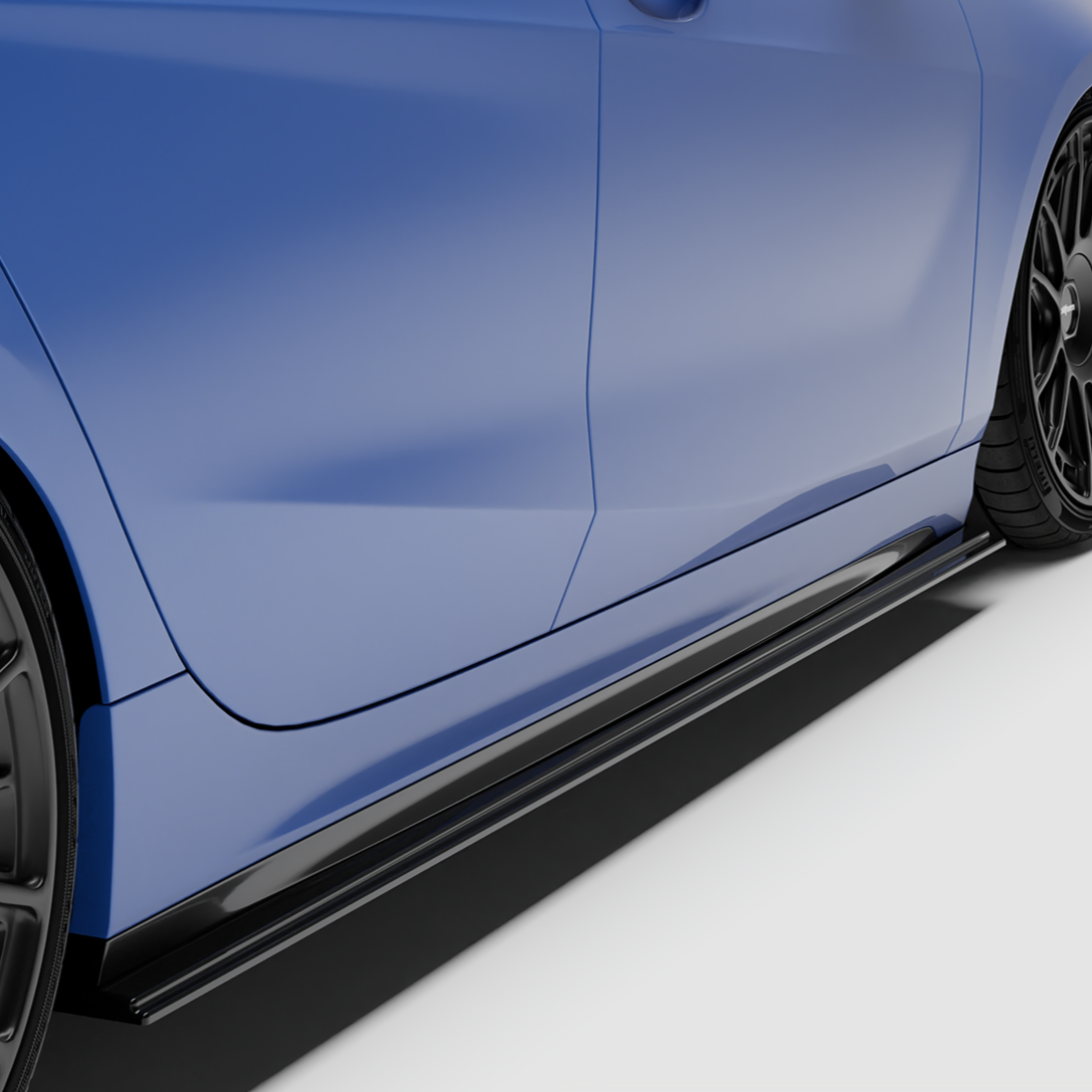 Zaero Designs EVO-1 Side Splitter for BMW 1 Series F40 (Pre-LCI) 2020-2023 - iilumolab