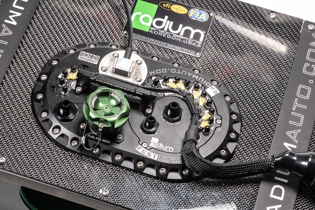 Radium FCST-X Fuel Cell Surge Tank, 1 Surge Pump + 1 Lift Pump (Walbro GSS342)