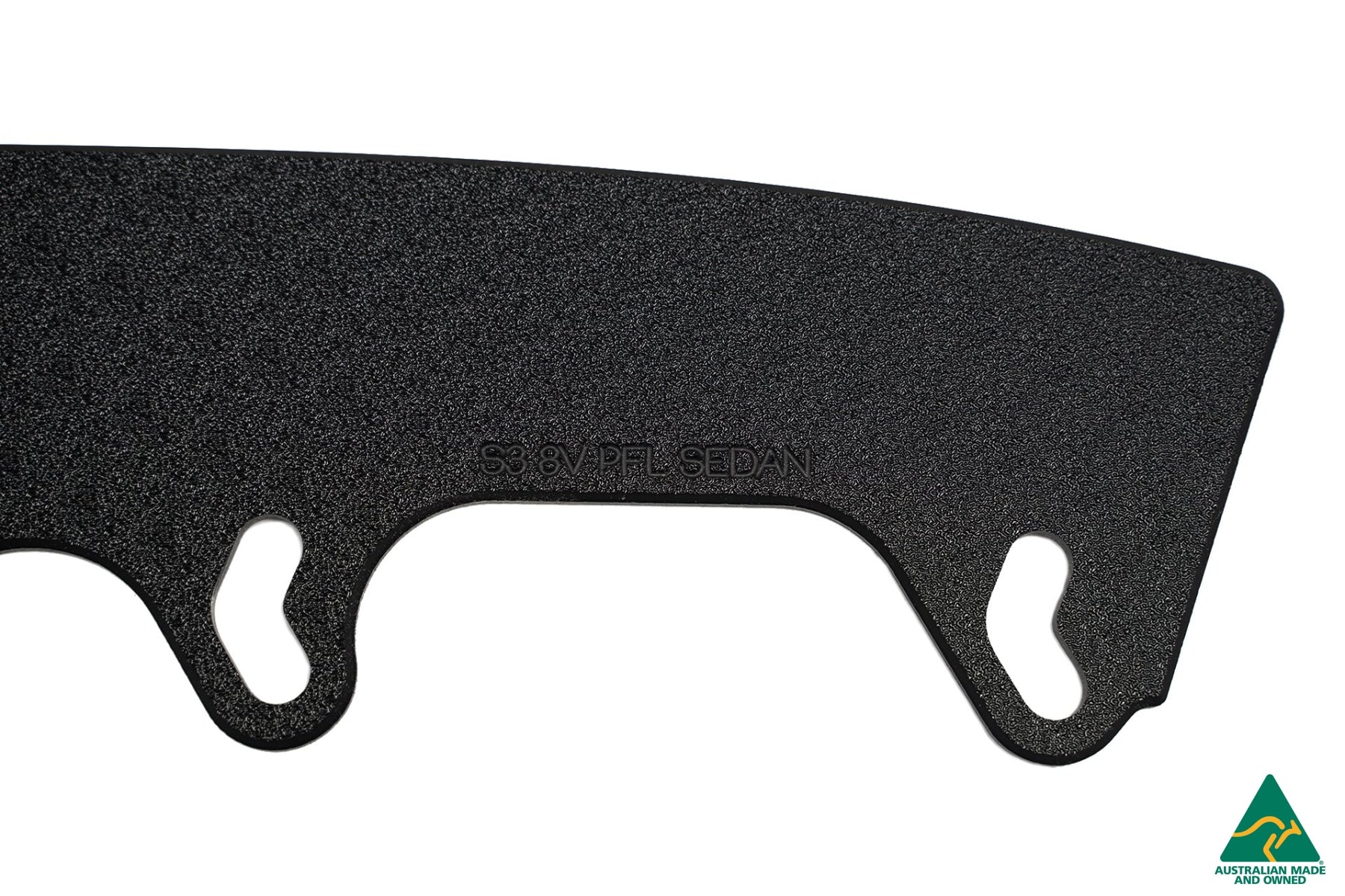 Flow Designs S3 8V Sedan Pre-Facelift Front Lip Splitter Extensions (Pair) - iilumolab