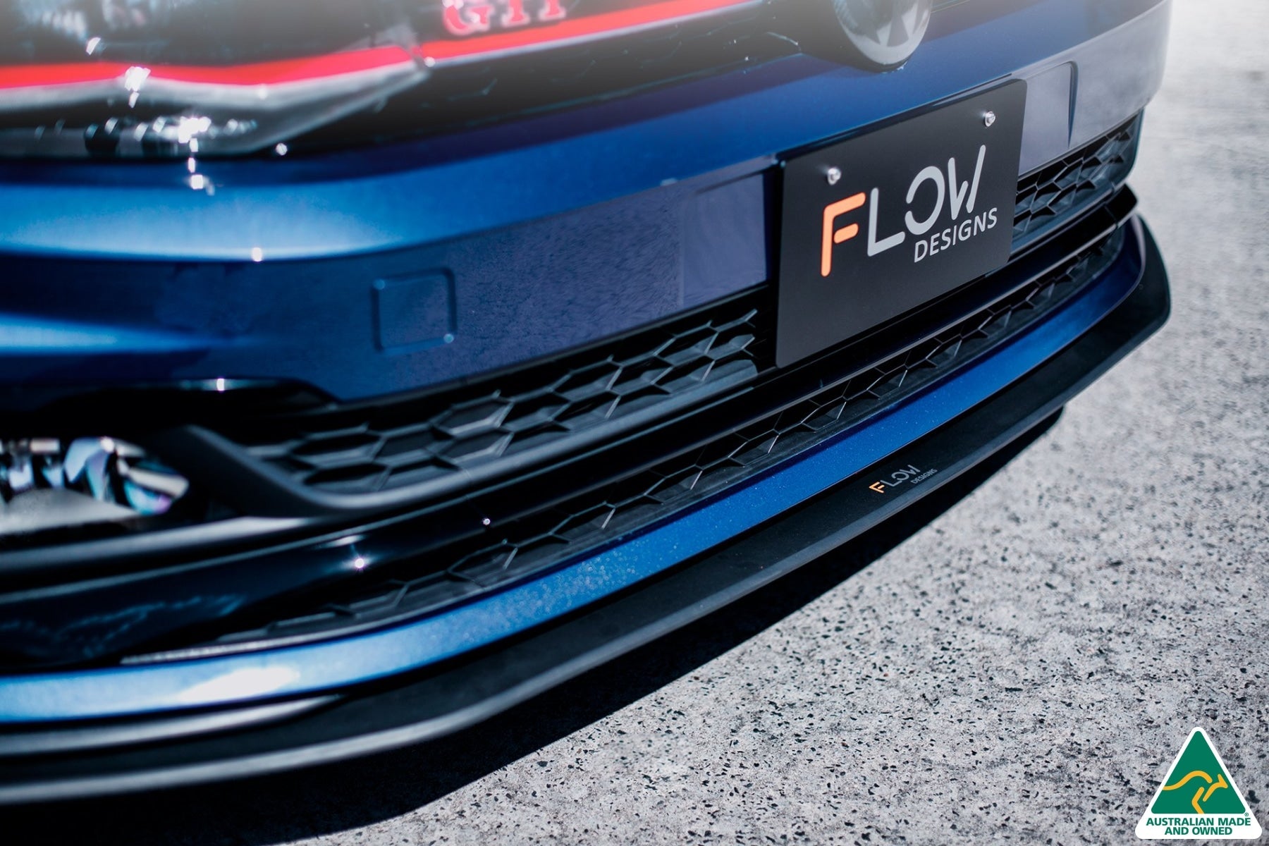 Flow Designs AW Polo GTI Front Lip Splitter - iilumolab