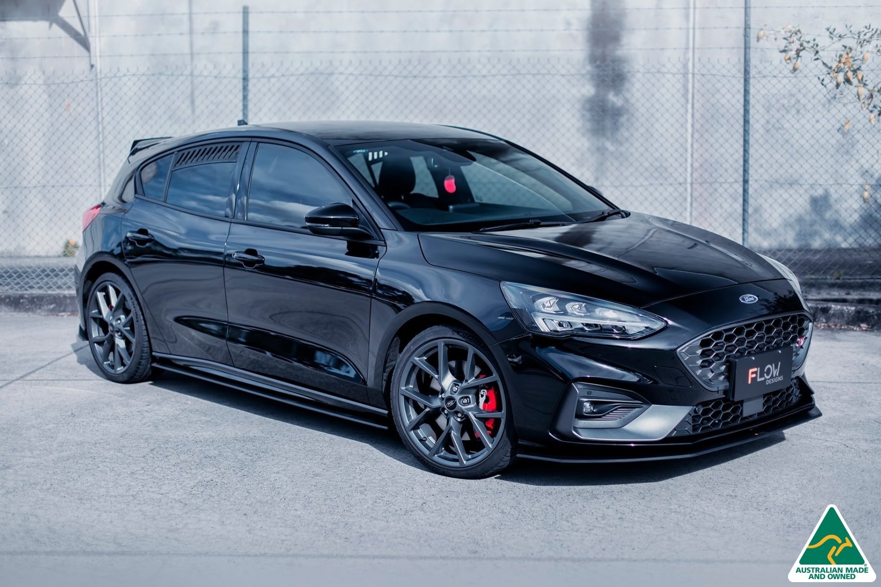 Flow Designs MK4 & MK4.5 Focus ST Side Skirt Splitters (Pair) - iilumolab