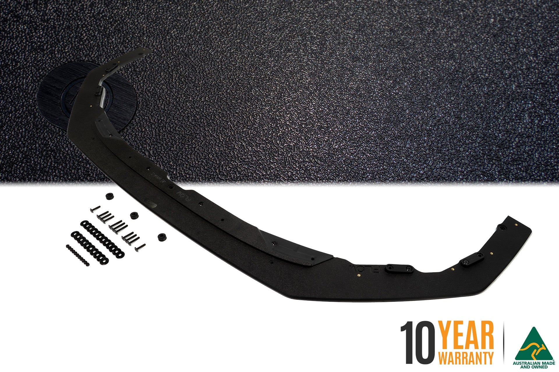 Flow Designs VB WRX Front Lip Splitter (TEXTURED)