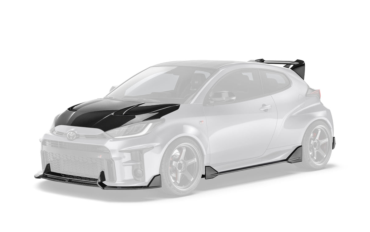 Carbon Fiber Full Lip Kit Bundle for Toyota GR Yaris Gen 1 2020-2024