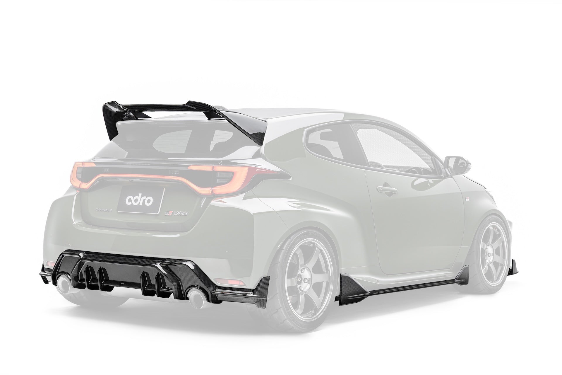 Carbon Fiber Full Lip Kit Bundle for Toyota GR Yaris Gen 2 2024+