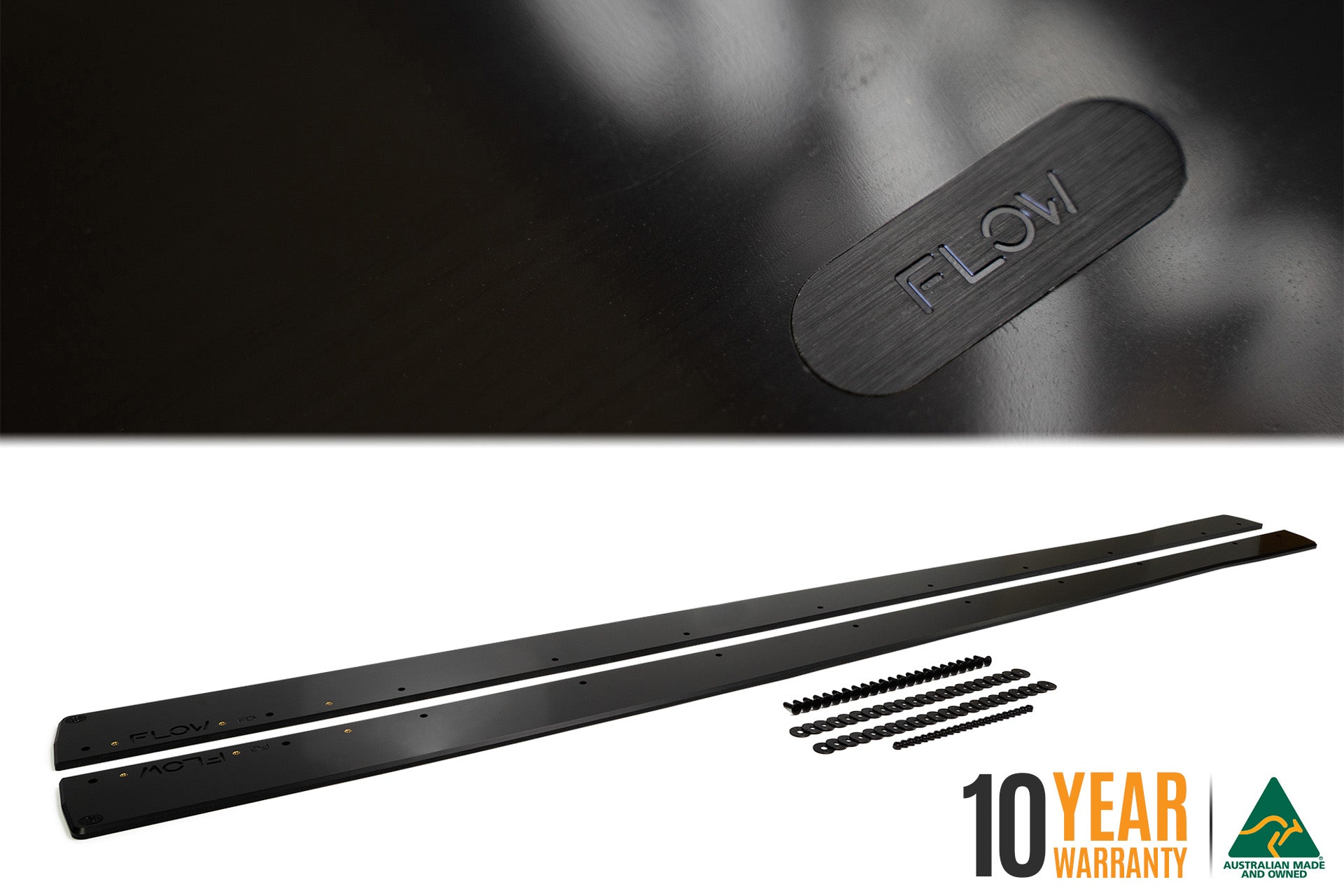 Flow Designs Falcon FGX Side Skirt Splitters (GLOSS: Pair) - iilumolab