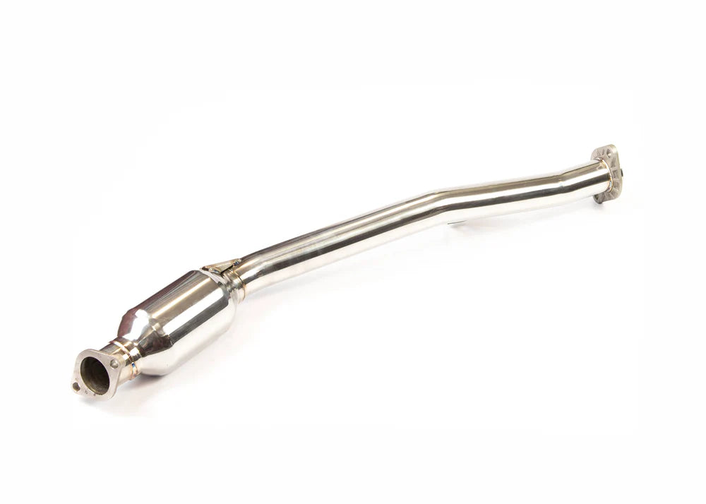 INVIDIA Front Pipe w/High Flow Cat for Toyota 86(ZN6)/GR86(ZN8) & Subaru BRZ (ZC6)(ZD8) 12+ - iilumolab