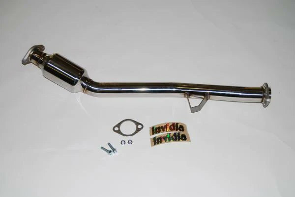 INVIDIA Front Pipe w/High Flow Cat for Toyota 86(ZN6)/GR86(ZN8) & Subaru BRZ (ZC6)(ZD8) 12+ - iilumolab