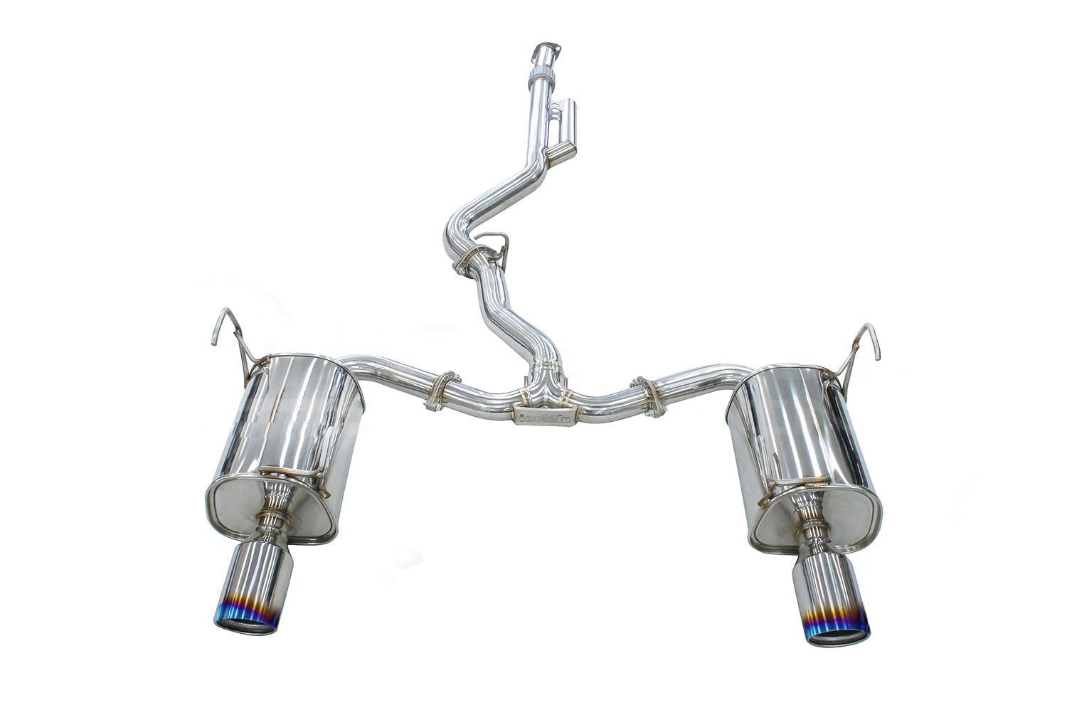 Invidia Q300 Cat Back Exhaust w/TI Rolled Tips - Subaru WRX VN 22+ (Wagon)