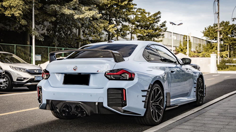 M Performance Style Pre-Pregged Dry Carbon Fibre Rear Wing Spoiler - BMW 2 Series Coupe G42 21+ / M2 G87 23+