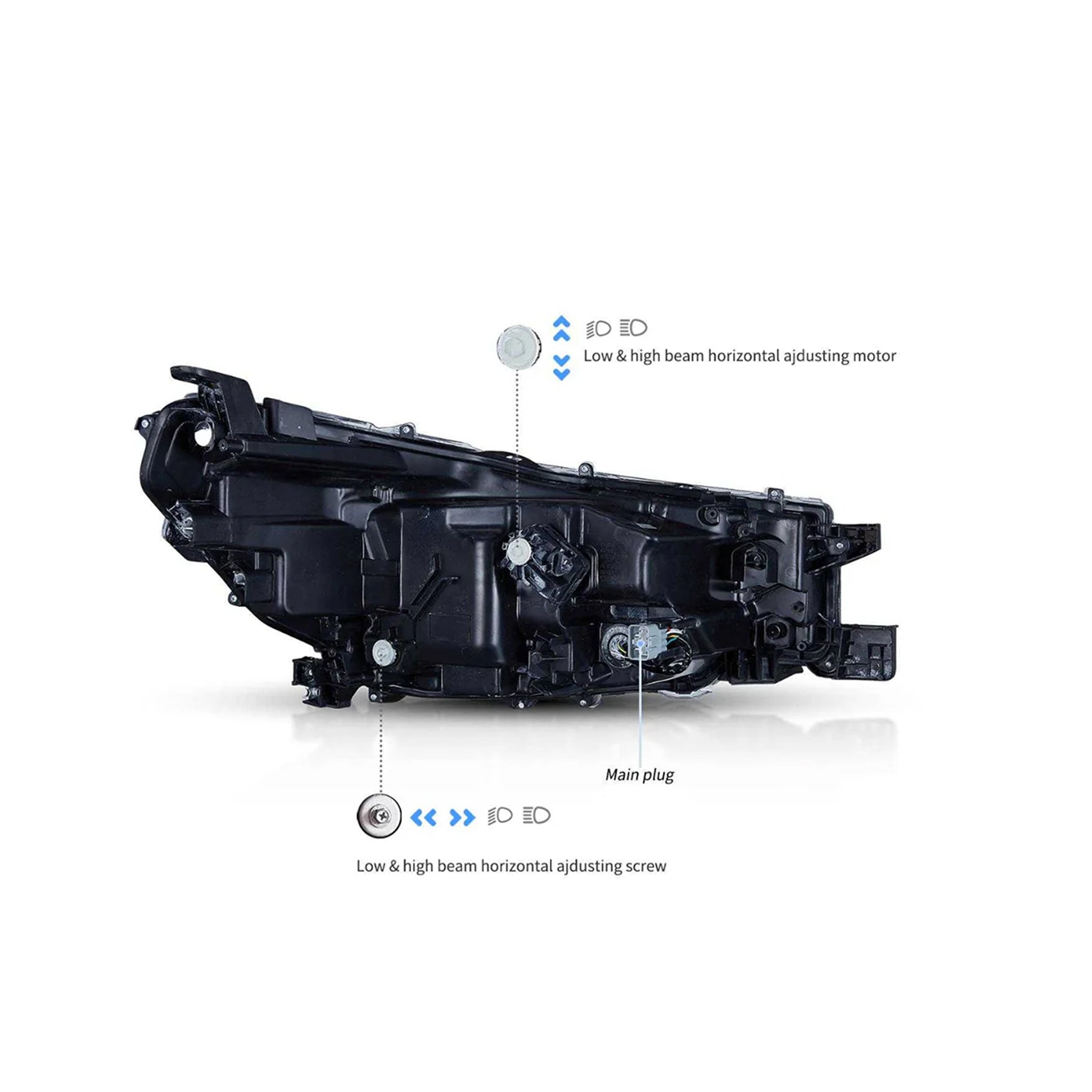 2021-2024 TOYOTA HILUX LED HEADLIGHTS
