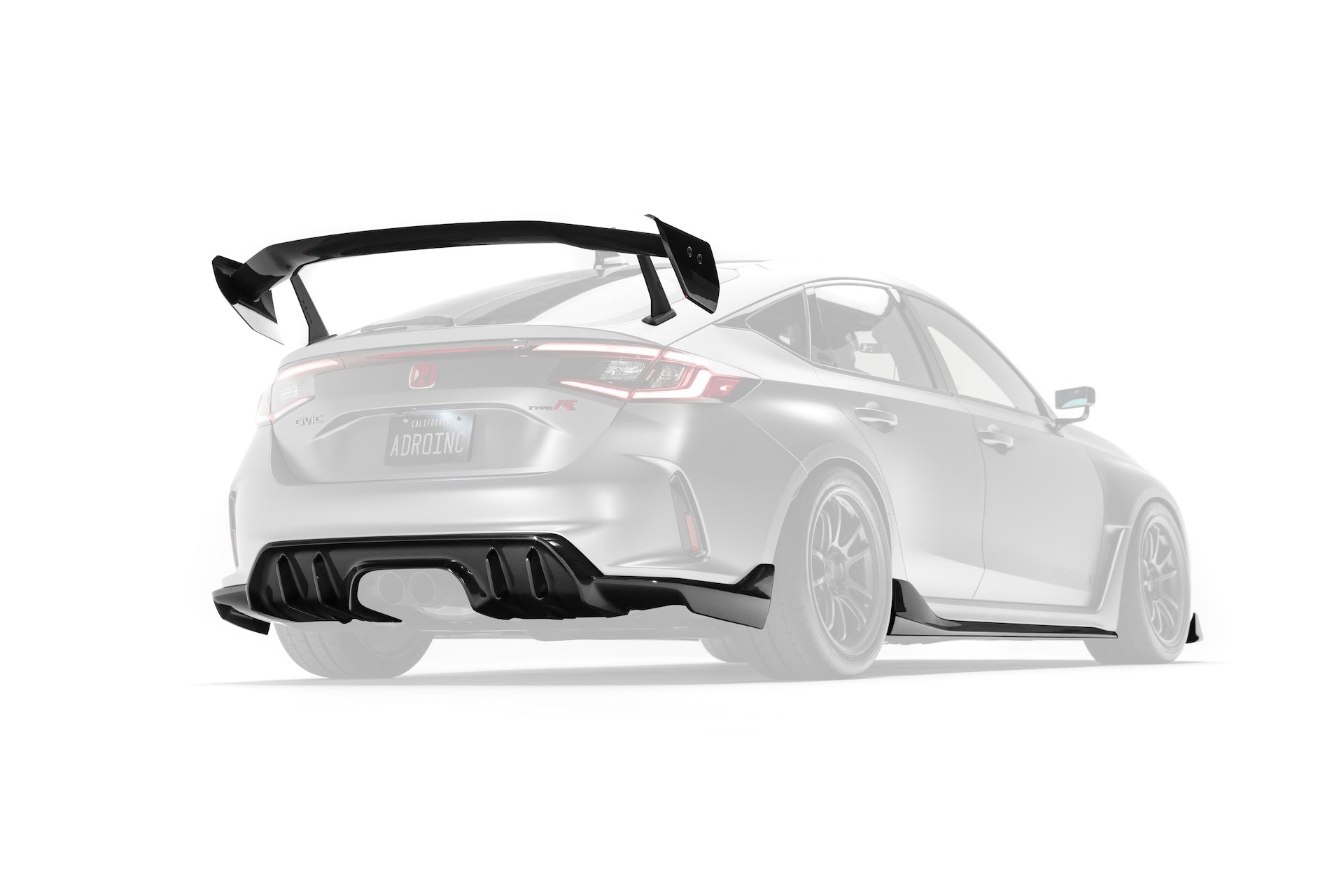Carbon Fiber Full Lip Kit Bundle for Honda Civic FL5 2022+