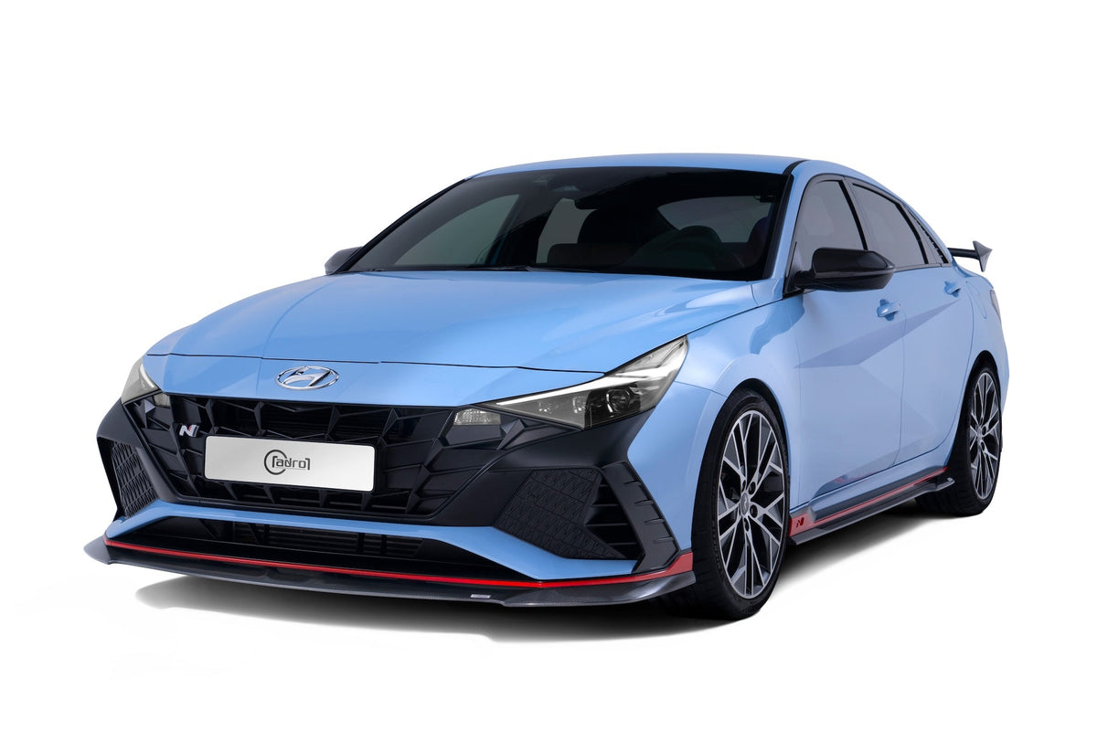 Carbon Fiber Front Lip for Hyundai Elantra N i30 N Sedan 2021-2023