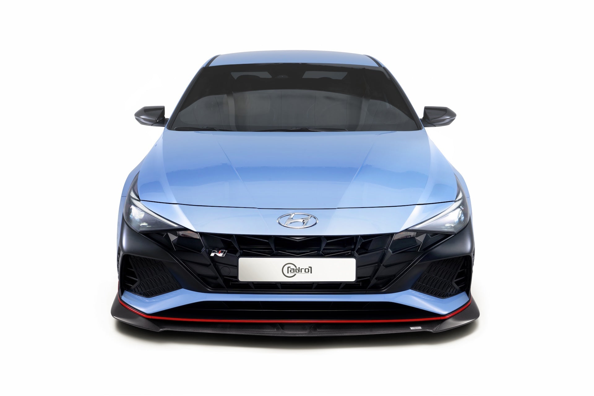 Carbon Fiber Front Lip for Hyundai Elantra N i30 N Sedan 2021-2023