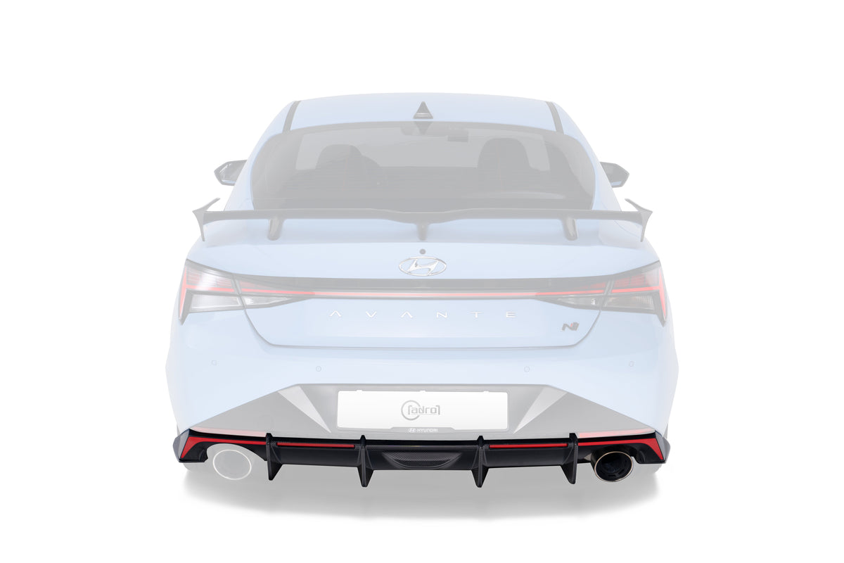 Carbon Fiber Rear Diffuser for Hyundai Elantra N i30 N Sedan 2021-2023