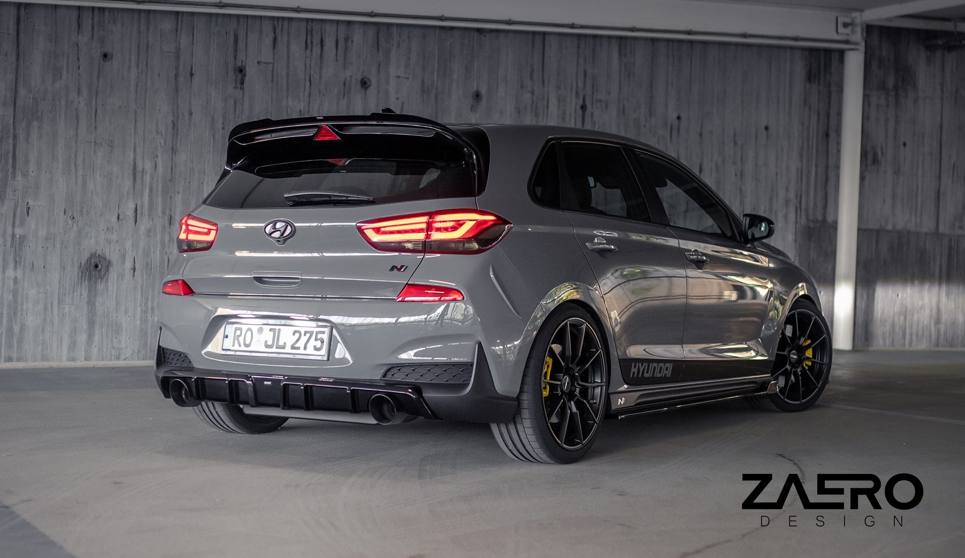 Zaero Designs EVO-1 Rear Diffuser for Hyundai i30N Hatch 2018-2020