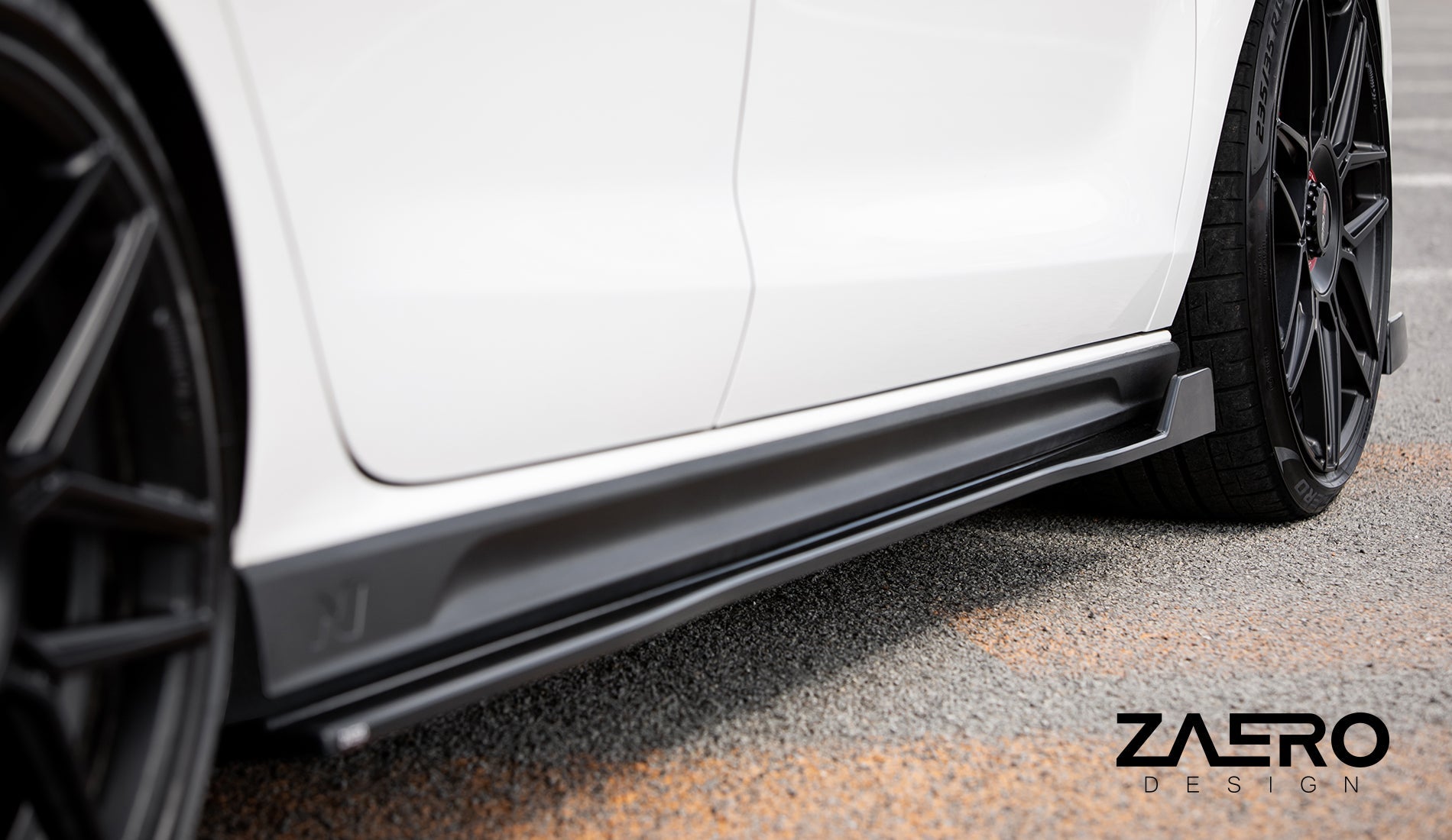 Zaero Designs EVO-1 Side Splitter/Skirts for Hyundai i30N Hatch/Fastback 2018+ - iilumolab