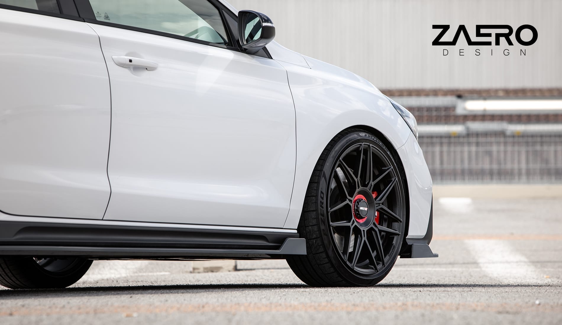 Zaero Designs EVO-1 Side Splitter/Skirts for Hyundai i30N Hatch/Fastback 2018+ - iilumolab