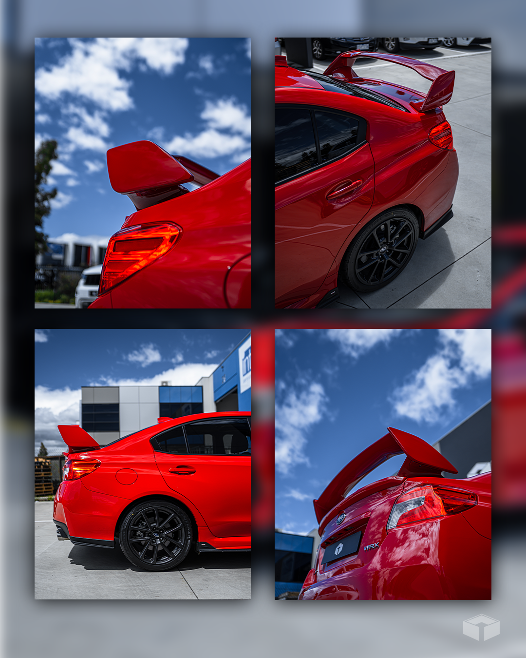 STI Style Trunk Spoiler for Subaru WRX VA 15-21