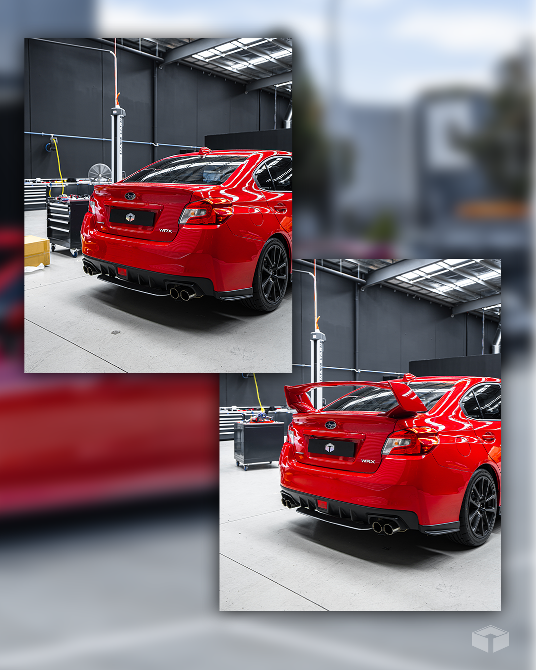 STI Style Trunk Spoiler for Subaru WRX VA 15-21