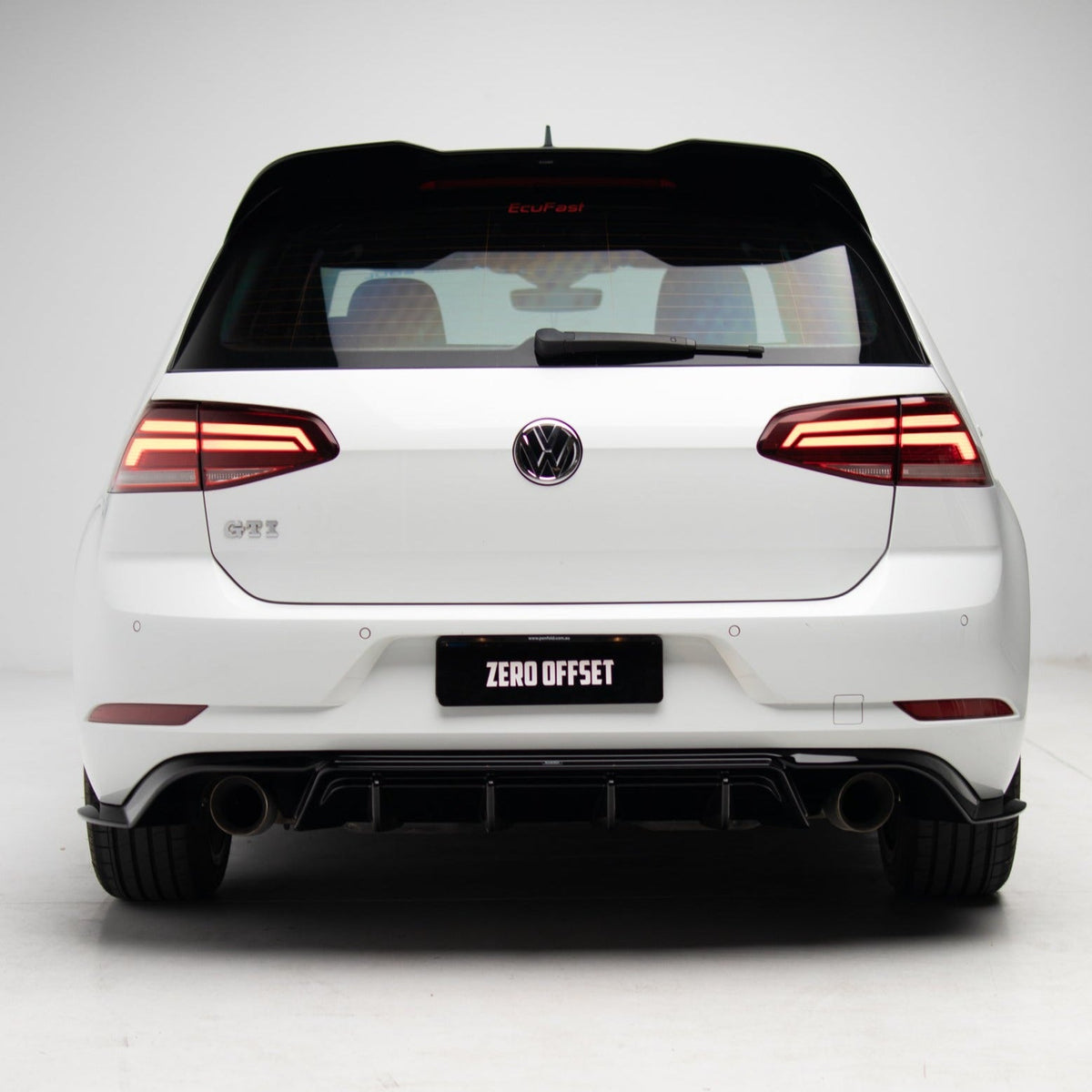 EVO-1 Rear Diffuser for Volkswagen Golf GTI MK7.5 2018-2021