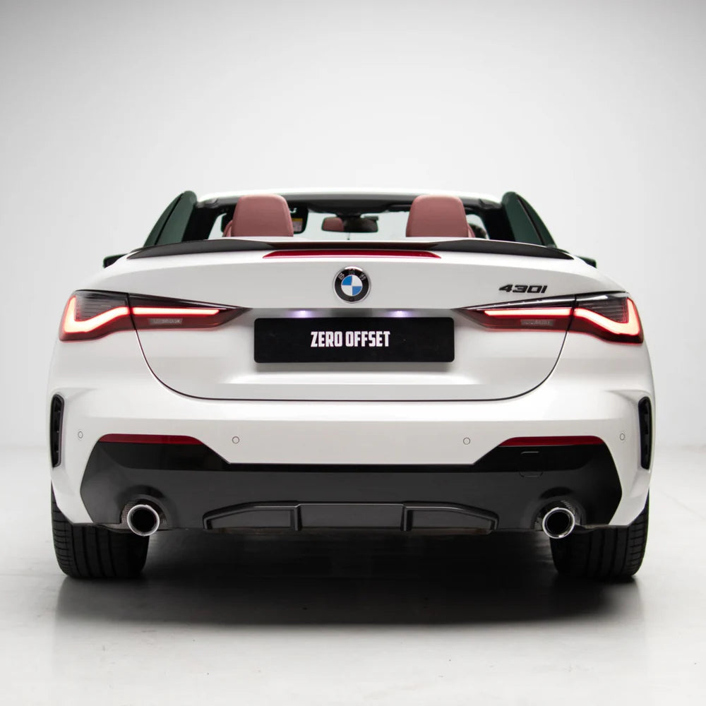 M Performance Style Pre Pregged Dry Carbon Fiber Spoiler for BMW 4 Series G23 / M4 G83 Convertible 20+ - iilumolab