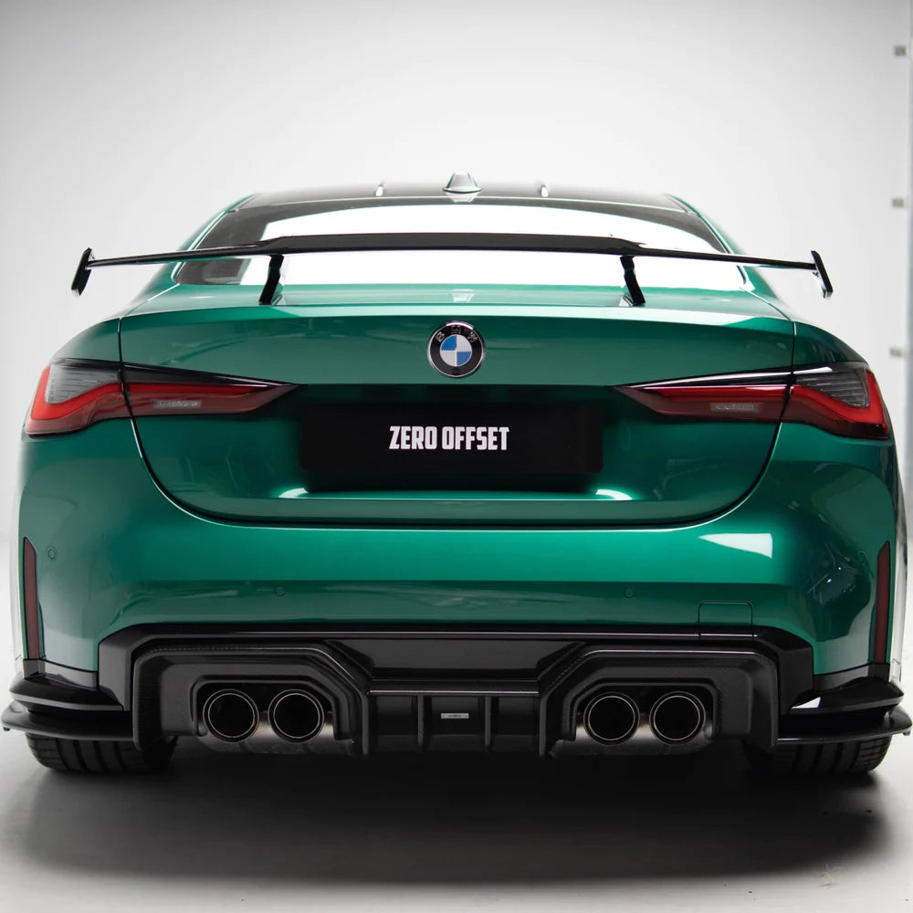 M-Performance Style Wing Pre Pregged Dry Carbon Spoiler For BMW 3 Series G20 / 4 Series G22 / M3 G80 / M4 G82 20+ - iilumolab