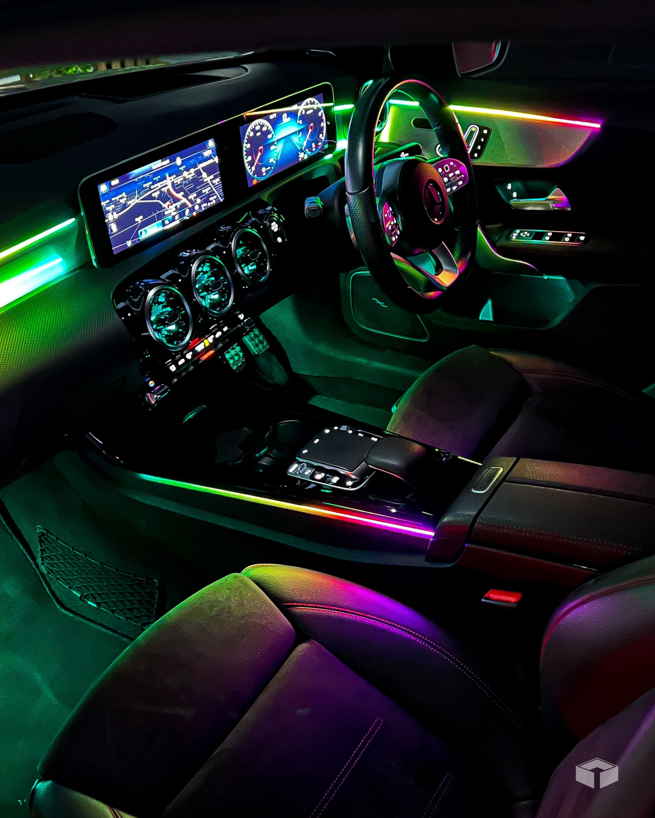 AMBIENCE+ : RGB FLOW AMBIENT LIGHTING KIT - iilumo