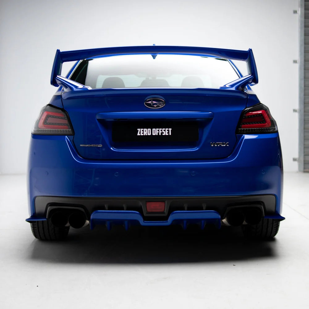HT Auto Style Rear Diffuser for Subaru WRX 2014-2021 - iilumolab