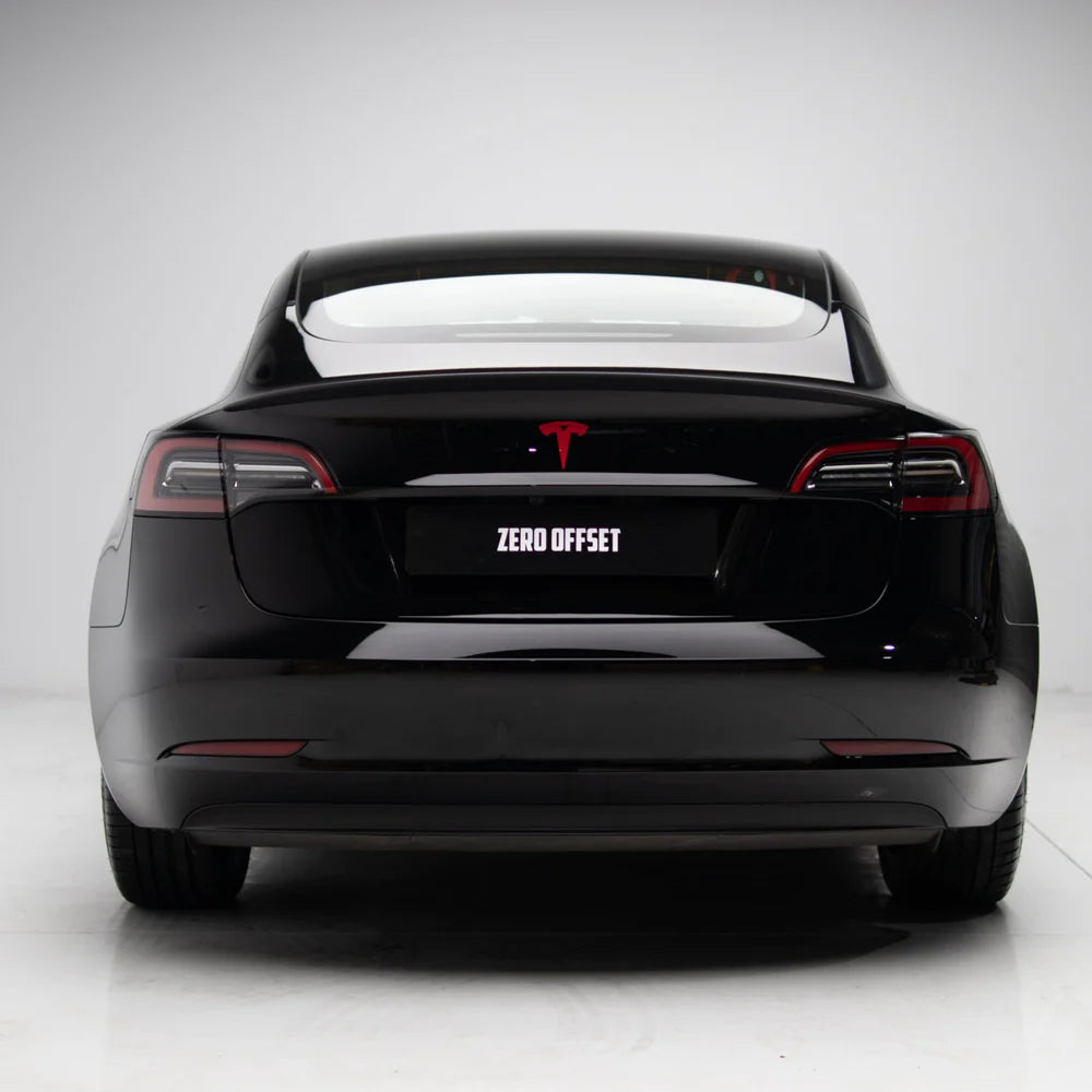 Performance Style Matte Carbon Spoiler - Tesla Model 3 19+ - iilumolab