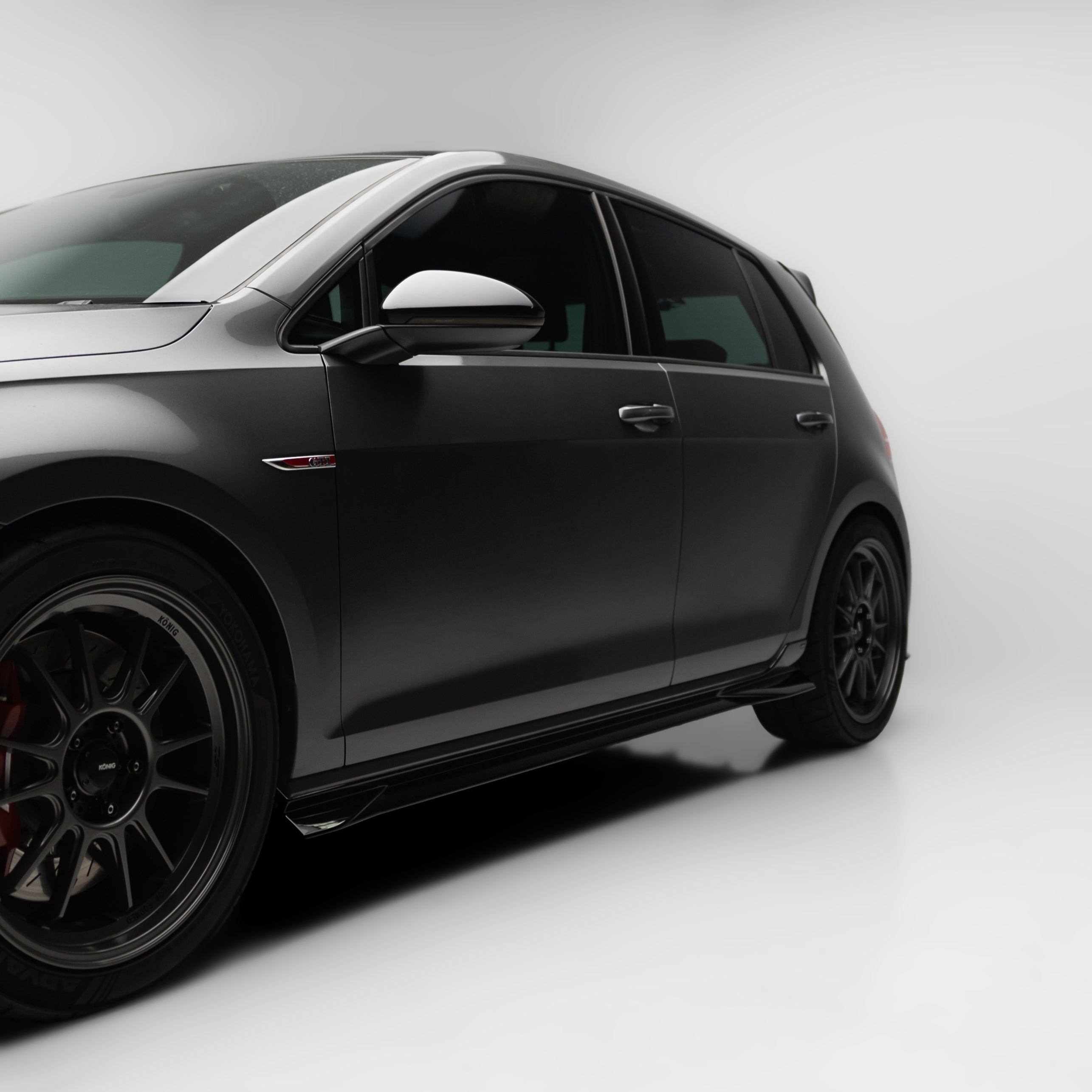 Zaero Designs EVO-1 Side Splitters for Volkswagen Golf MK7/7.5 TSI, GTI & R 2014-2021 - iilumolab