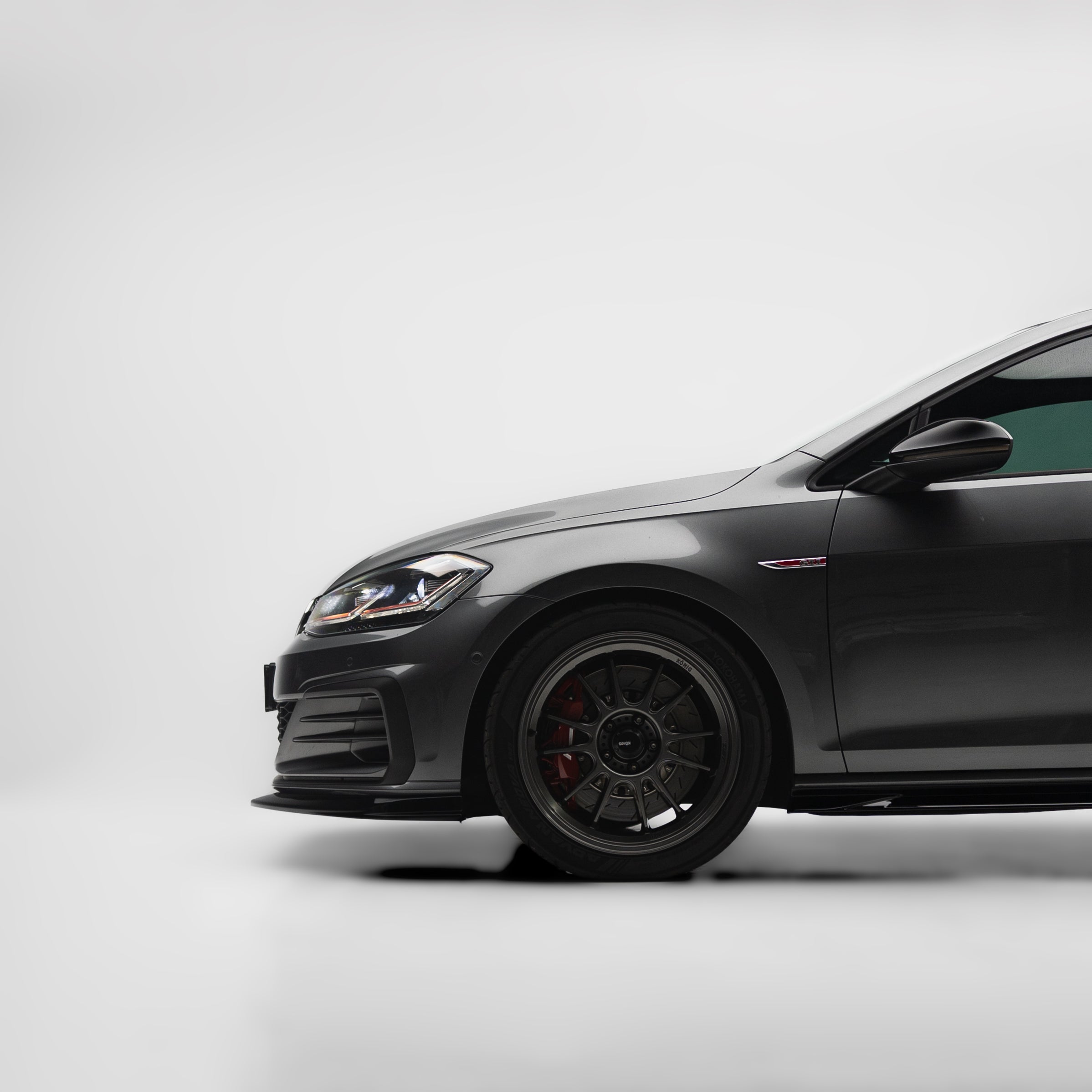 Zaero Designs EVO-1 Side Splitters for Volkswagen Golf MK7/7.5 TSI, GTI & R 2014-2021 - iilumolab