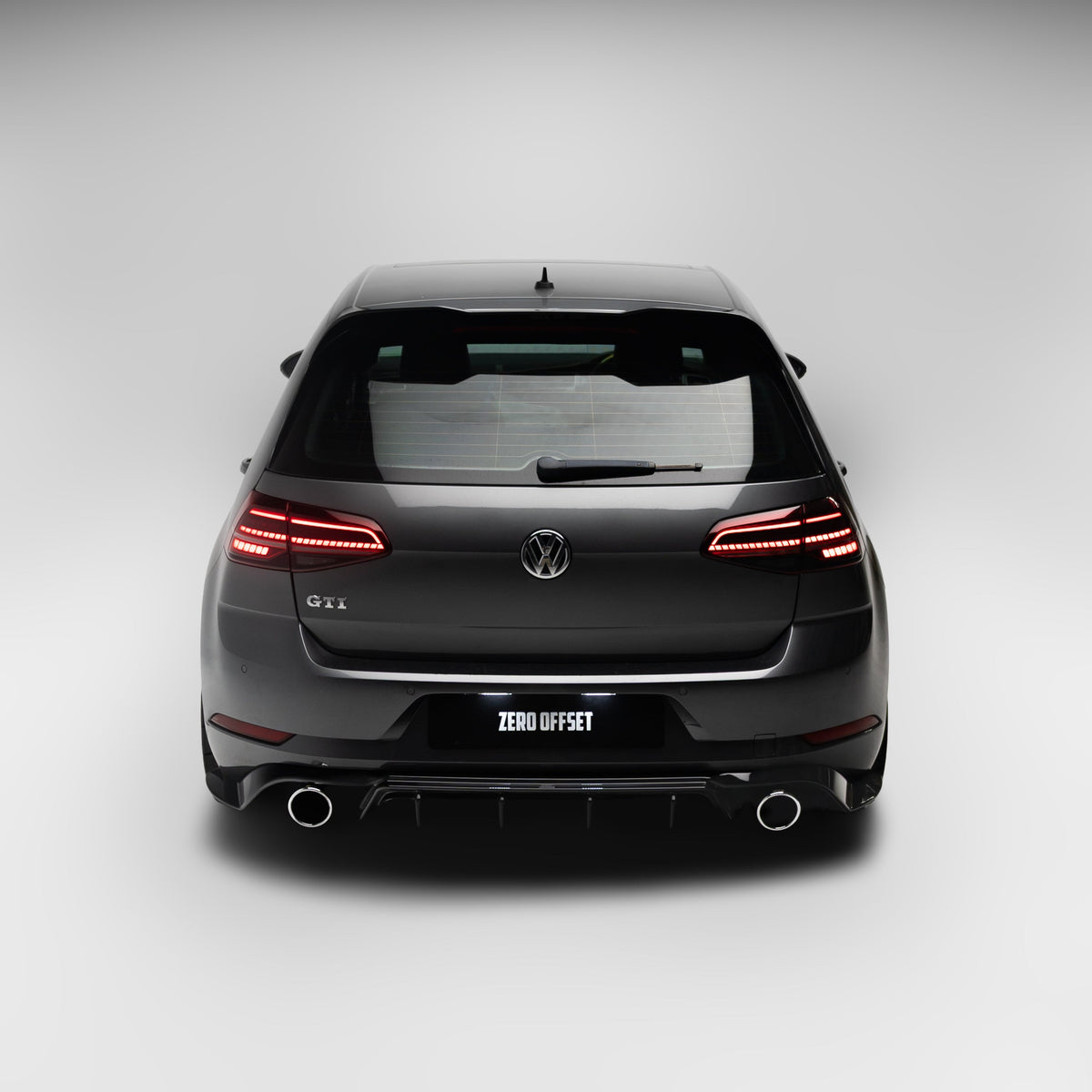 EVO-1 Rear Diffuser for Volkswagen Golf GTI MK7.5 2018-2021