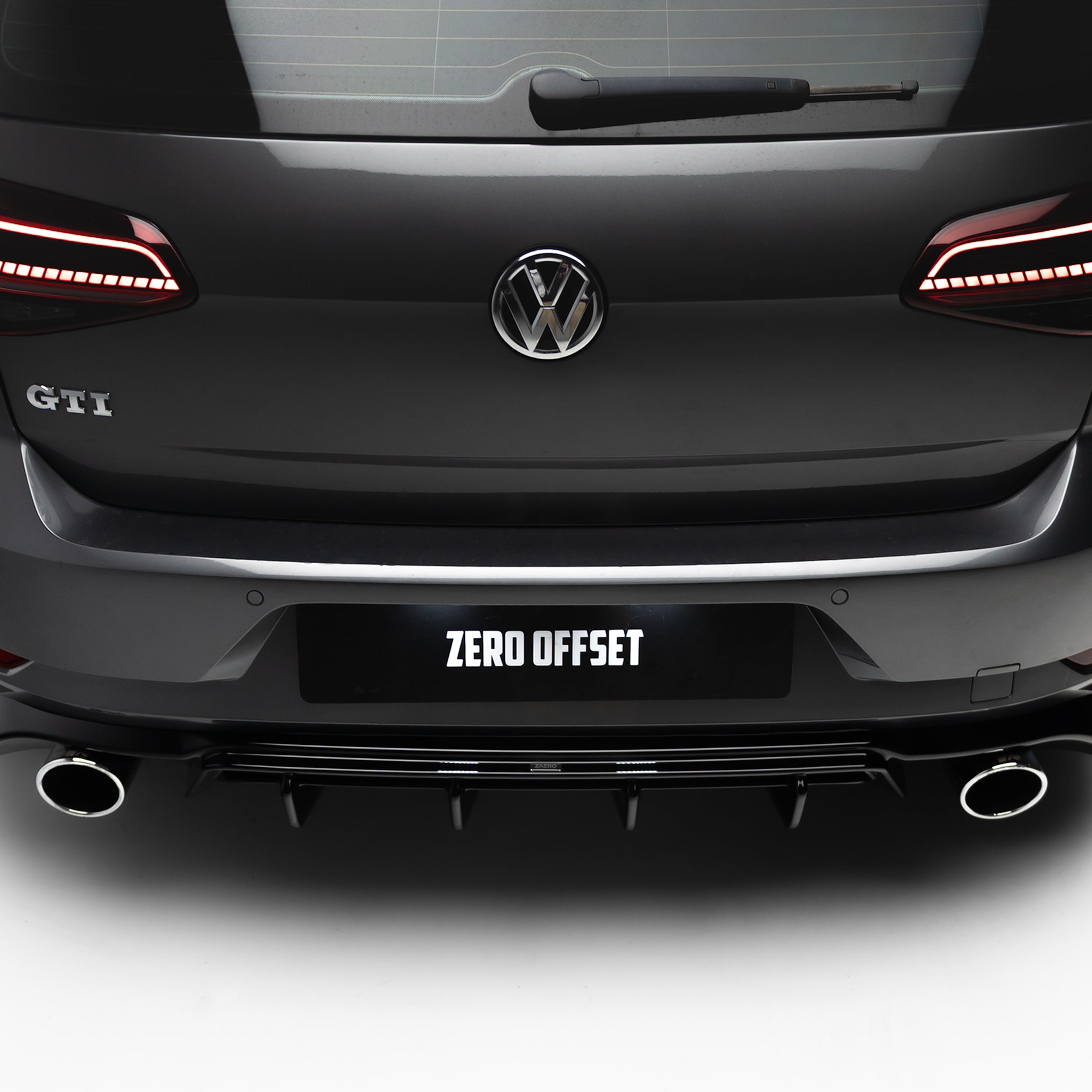 Zaero Designs EVO-1 Rear Diffuser for Volkswagen Golf GTI MK7.5 2018-2021 - iilumolab