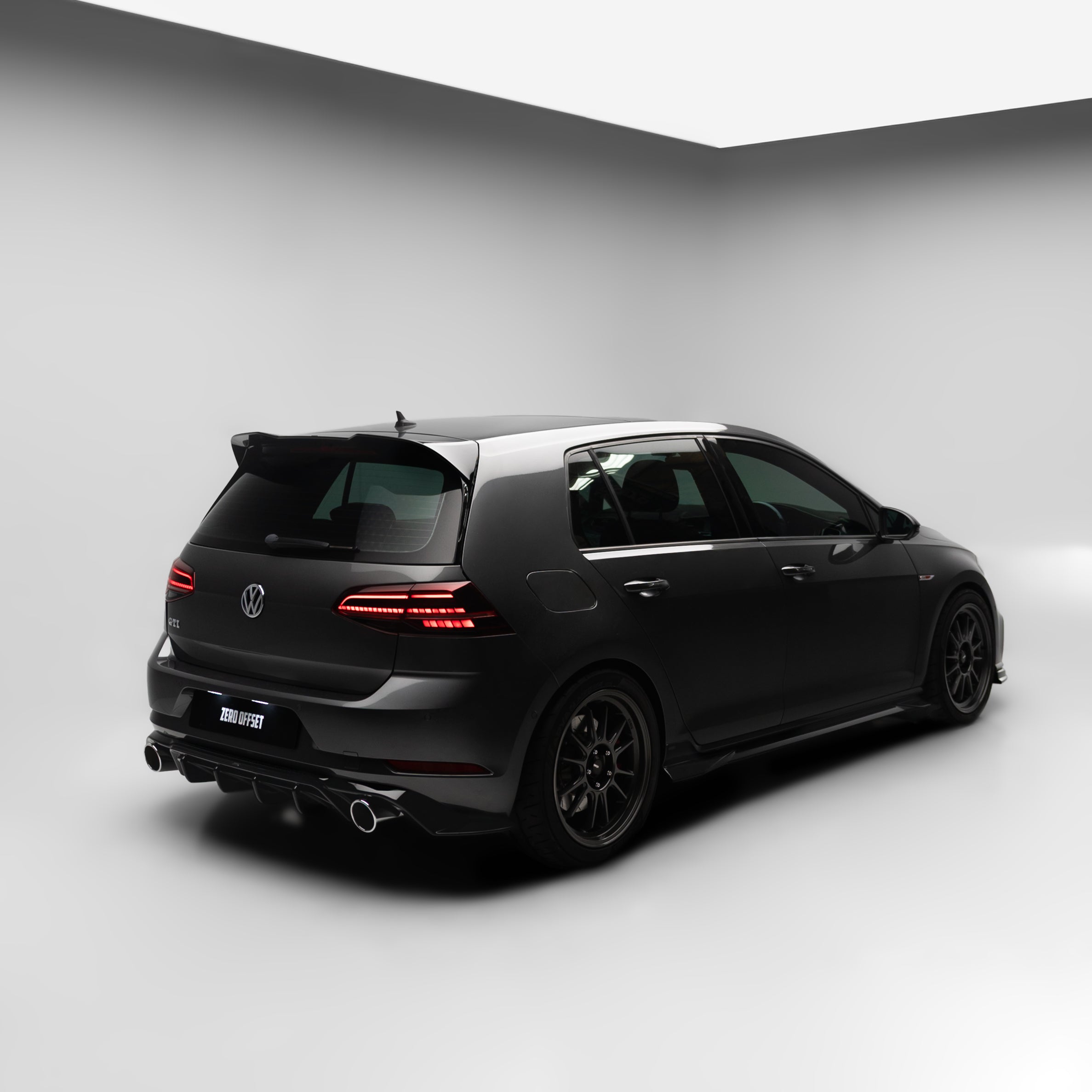 Zaero Designs EVO-1 Rear Diffuser for Volkswagen Golf GTI MK7.5 2018-2021 - iilumolab