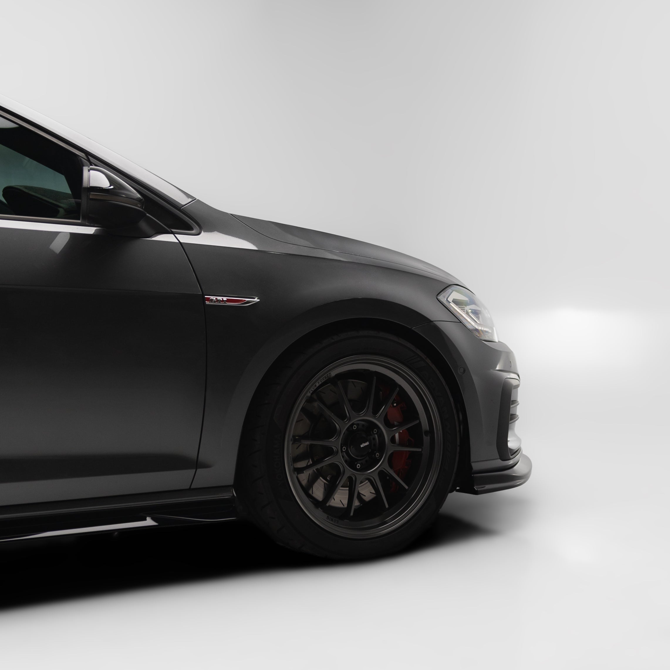 Zaero Designs EVO-1 Side Splitters for Volkswagen Golf MK7/7.5 TSI, GTI & R 2014-2021