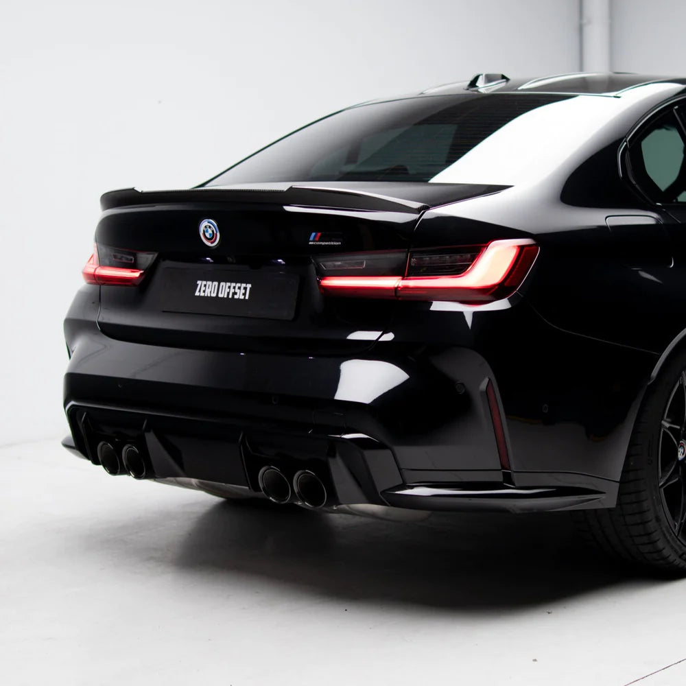 CS Style Pre Pregged Dry Carbon Fiber Spoiler for BMW 3 Series G20 / M3 G80 20+