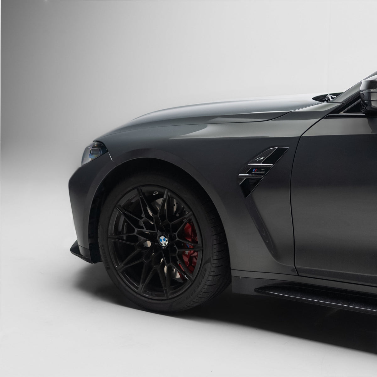 OEM Style Pre Pregged Dry Carbon Fender Vent Cover for BMW M3 G80 G81 2020+
